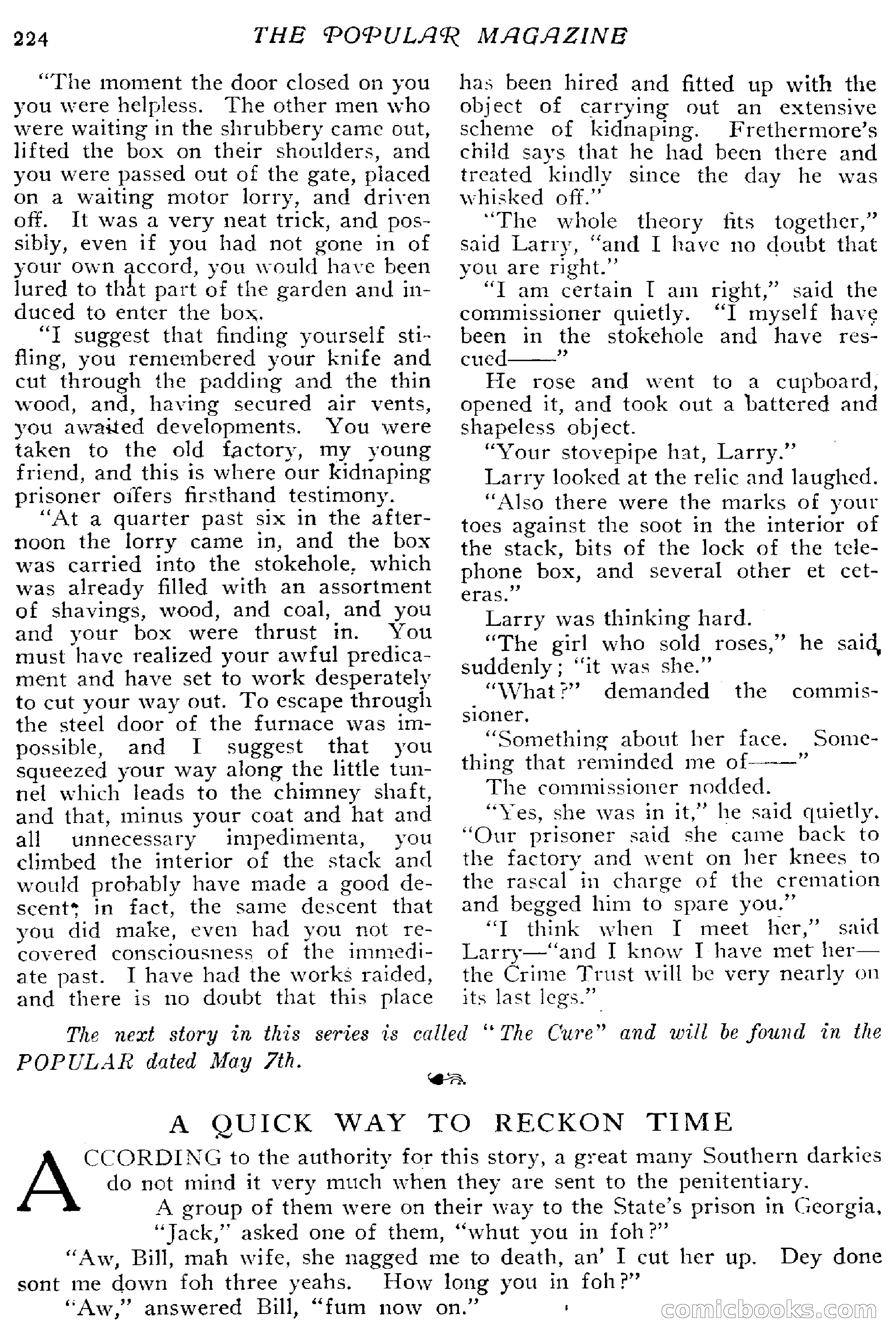 The Popular Magazine, April 20, 1918 — page 226 of 232