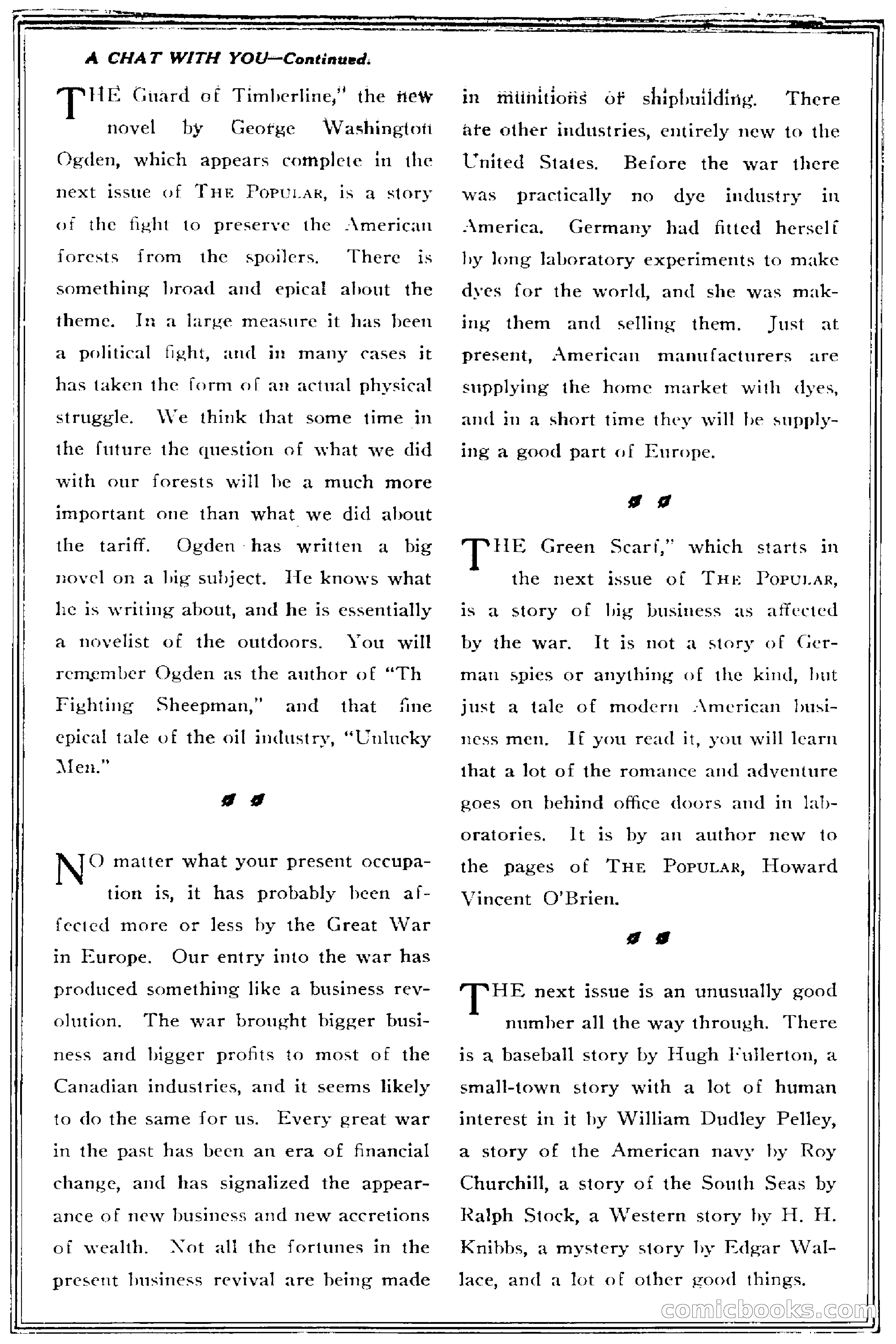 The Popular Magazine, April 20, 1918 — page 228 of 232