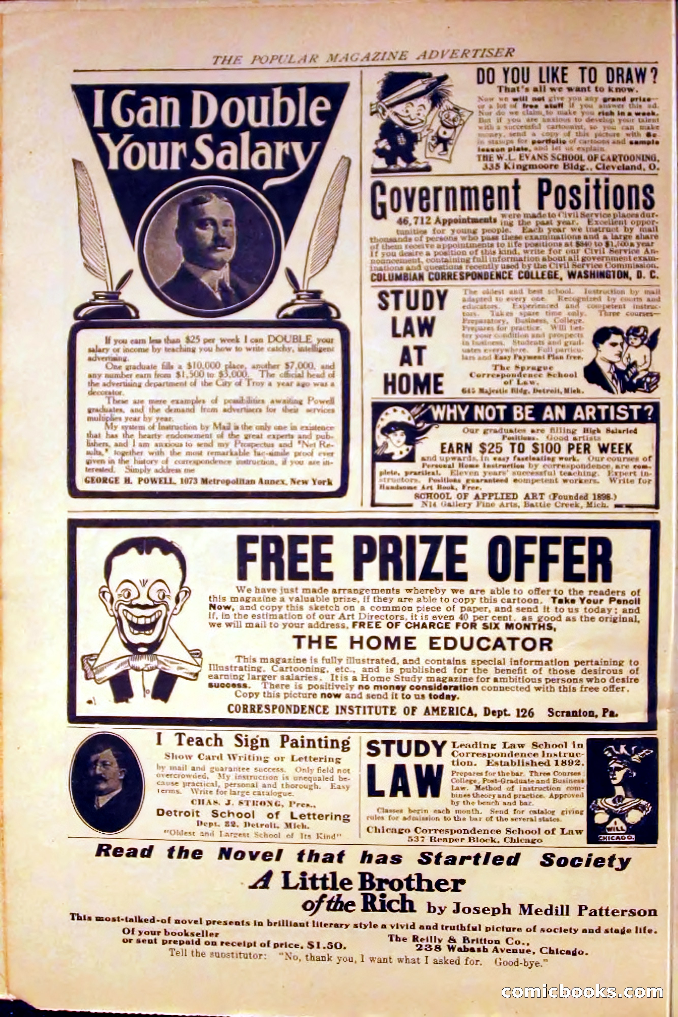 The Popular Magazine, December 1908 — page 8 of 268