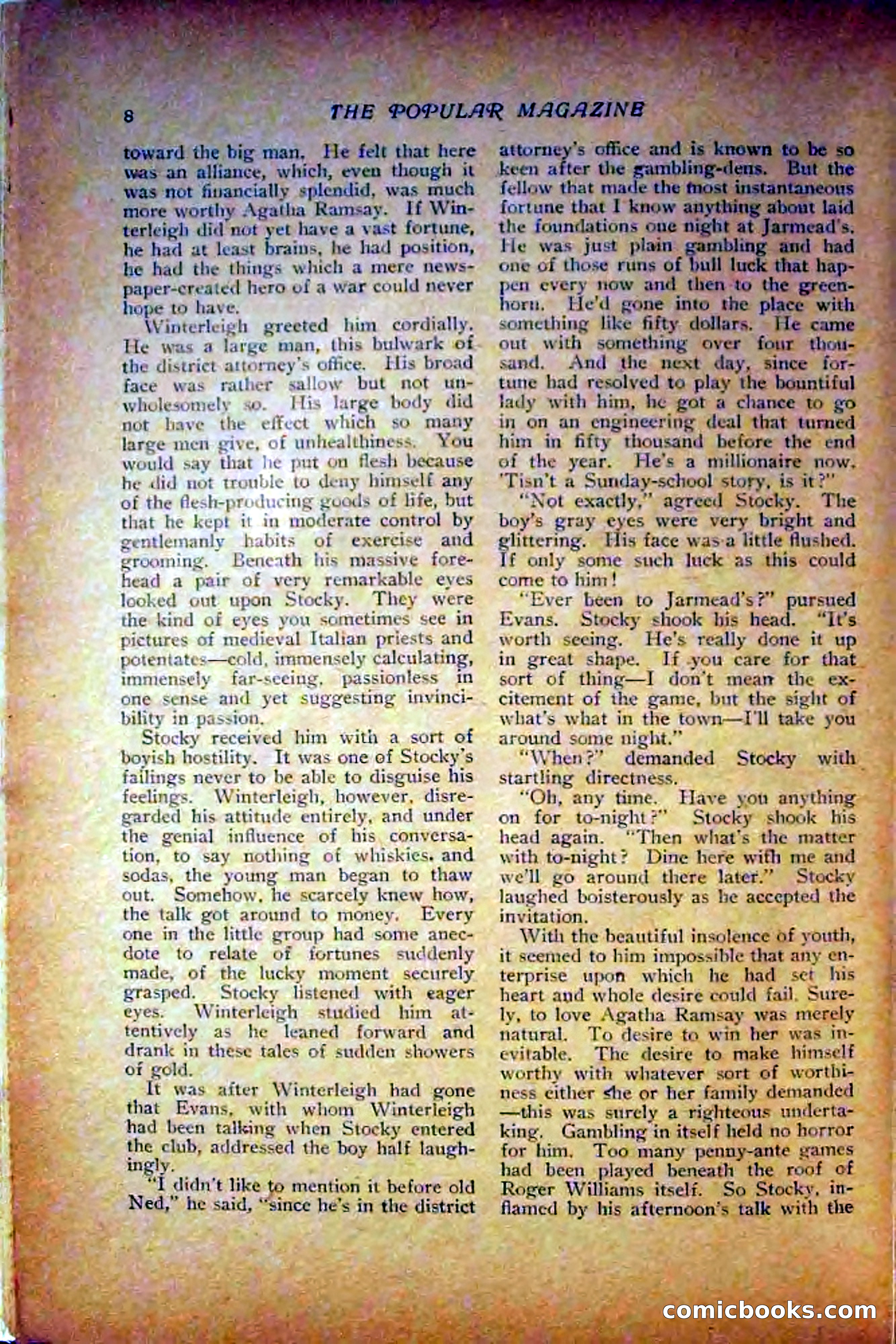 The Popular Magazine, December 1908 — page 18 of 268