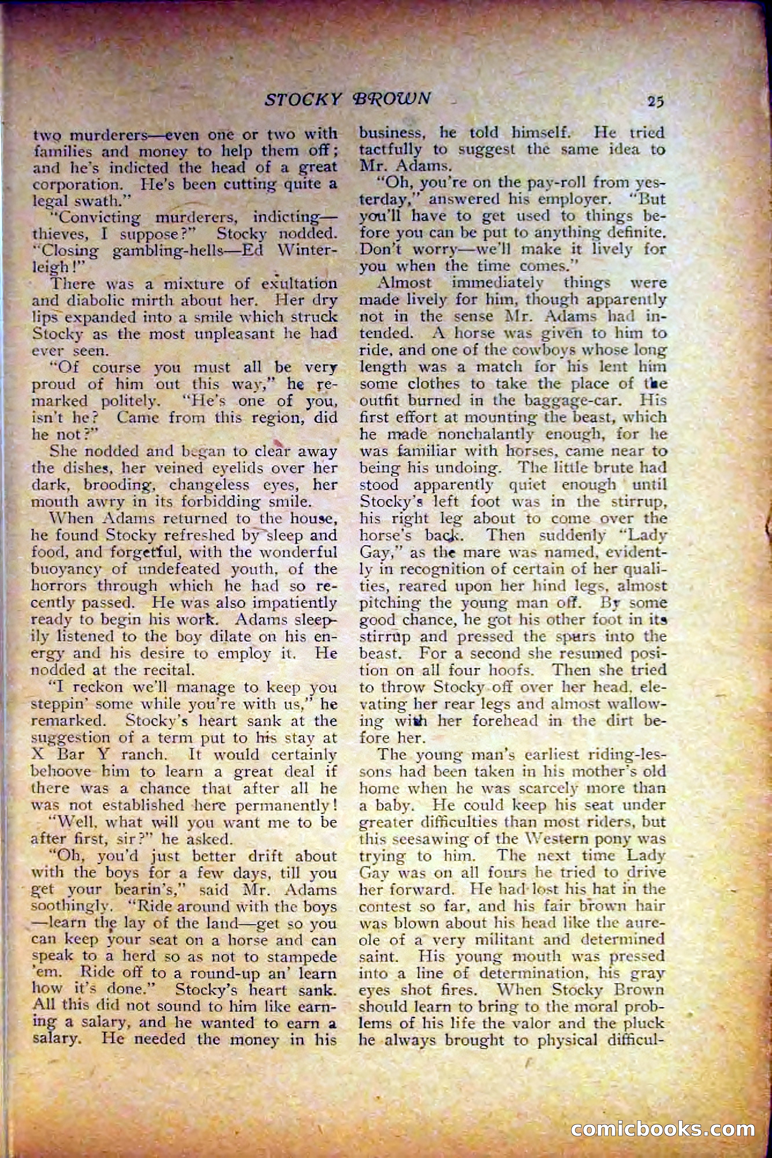 The Popular Magazine, December 1908 — page 35 of 268