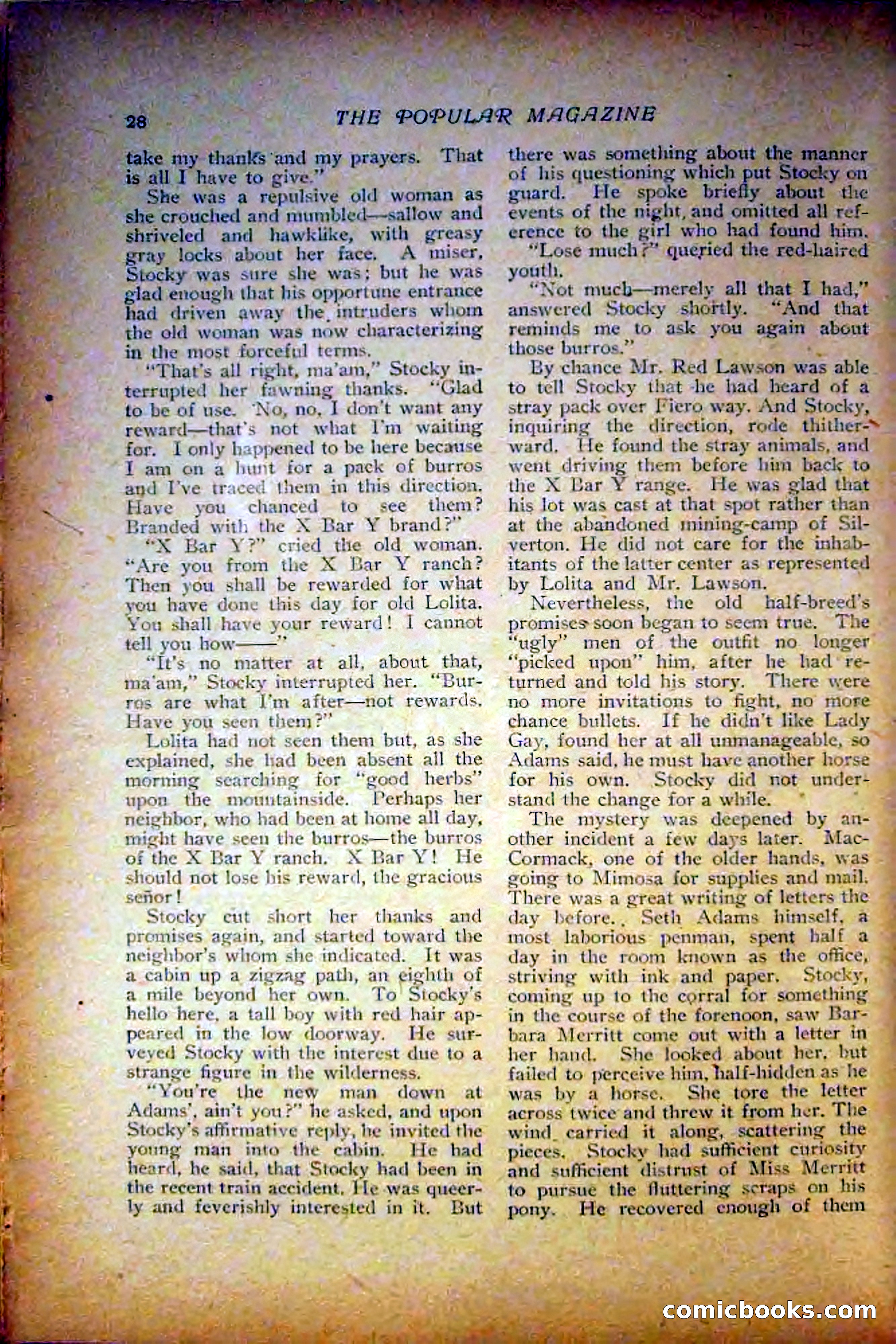 The Popular Magazine, December 1908 — page 38 of 268