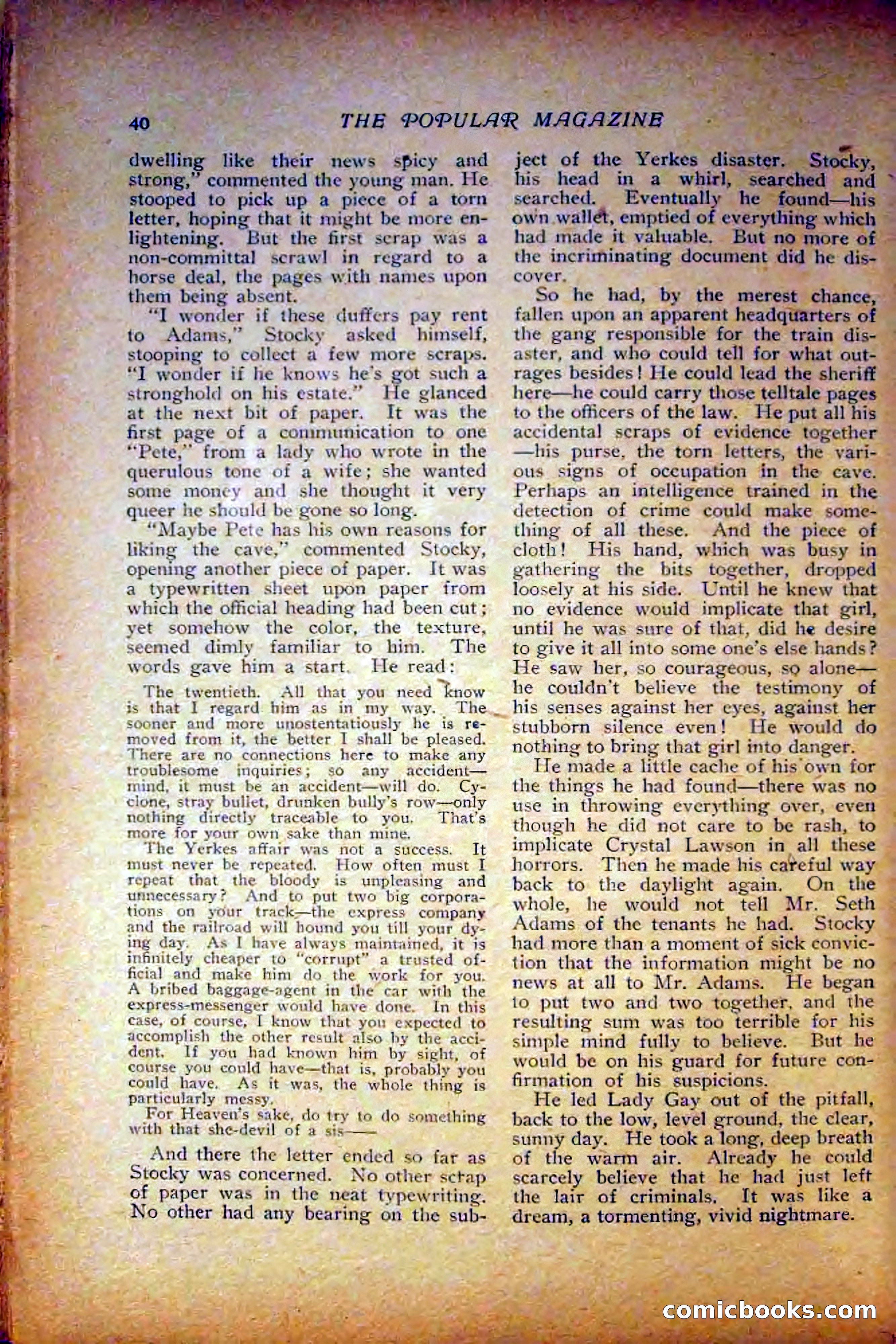 The Popular Magazine, December 1908 — page 50 of 268
