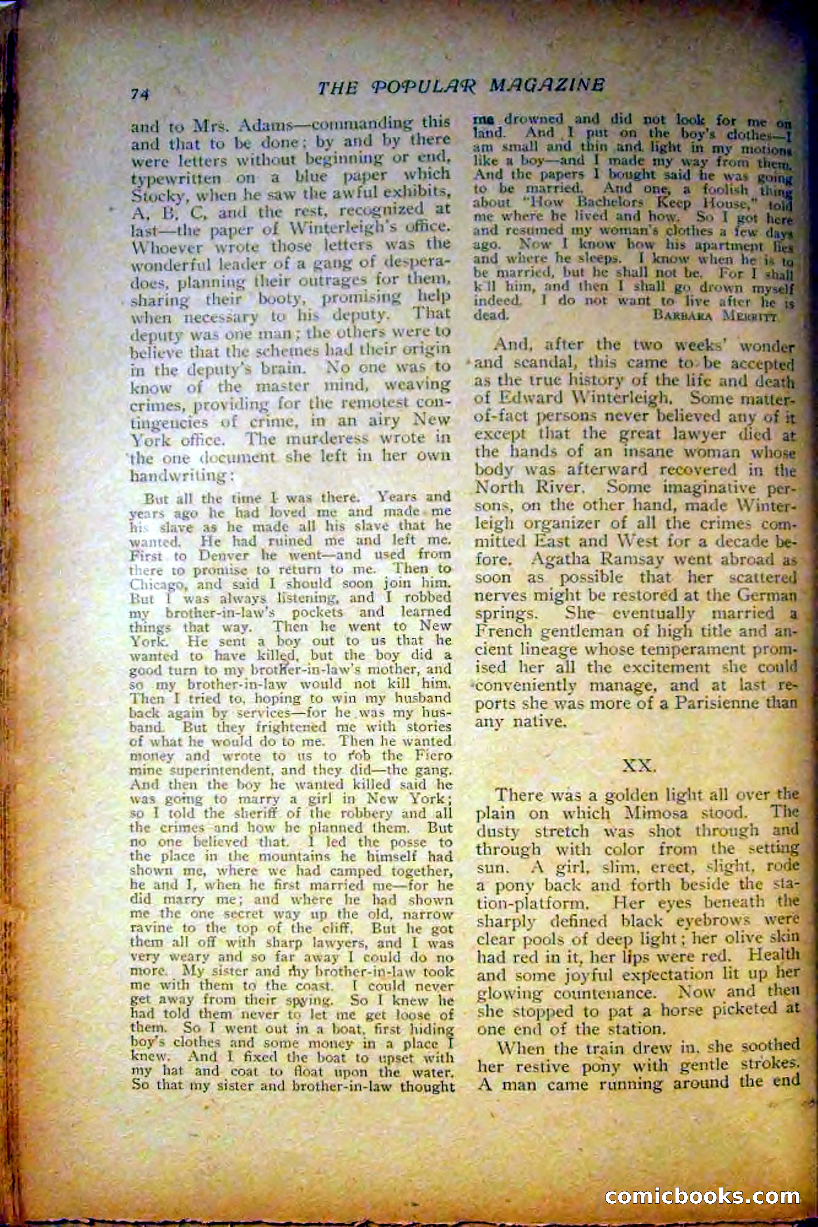 The Popular Magazine, December 1908 — page 84 of 268