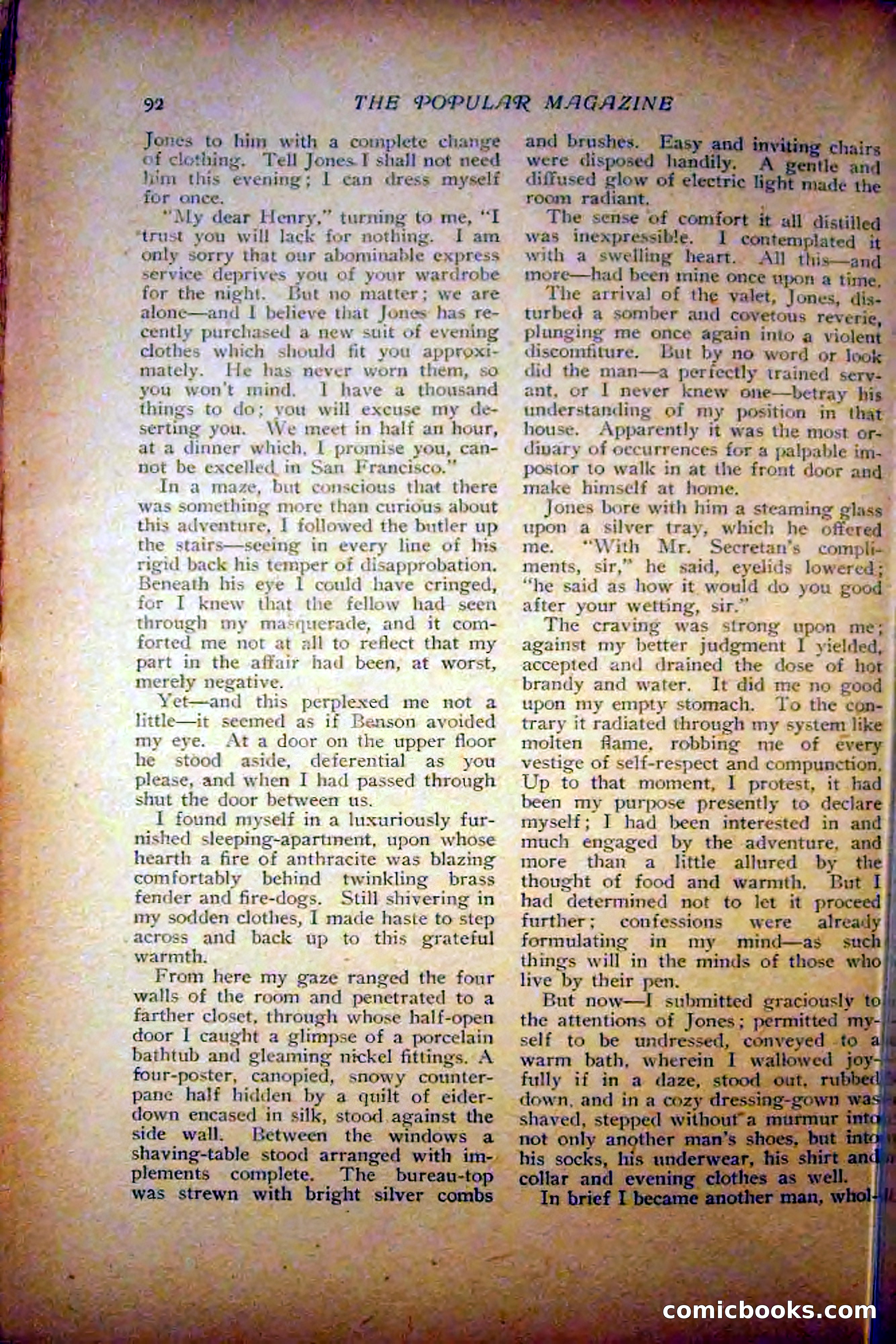 The Popular Magazine, December 1908 — page 102 of 268