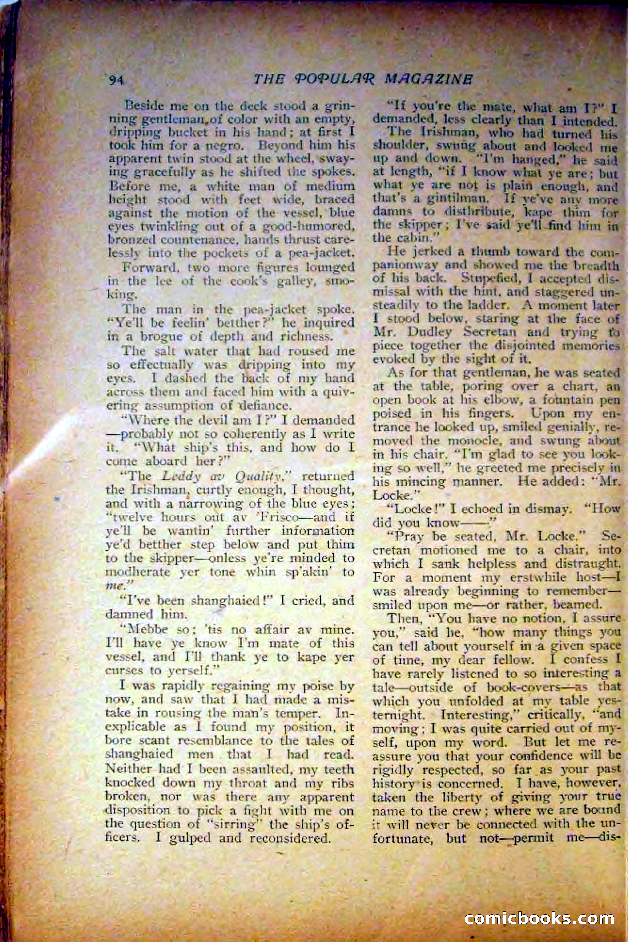 The Popular Magazine, December 1908 — page 104 of 268