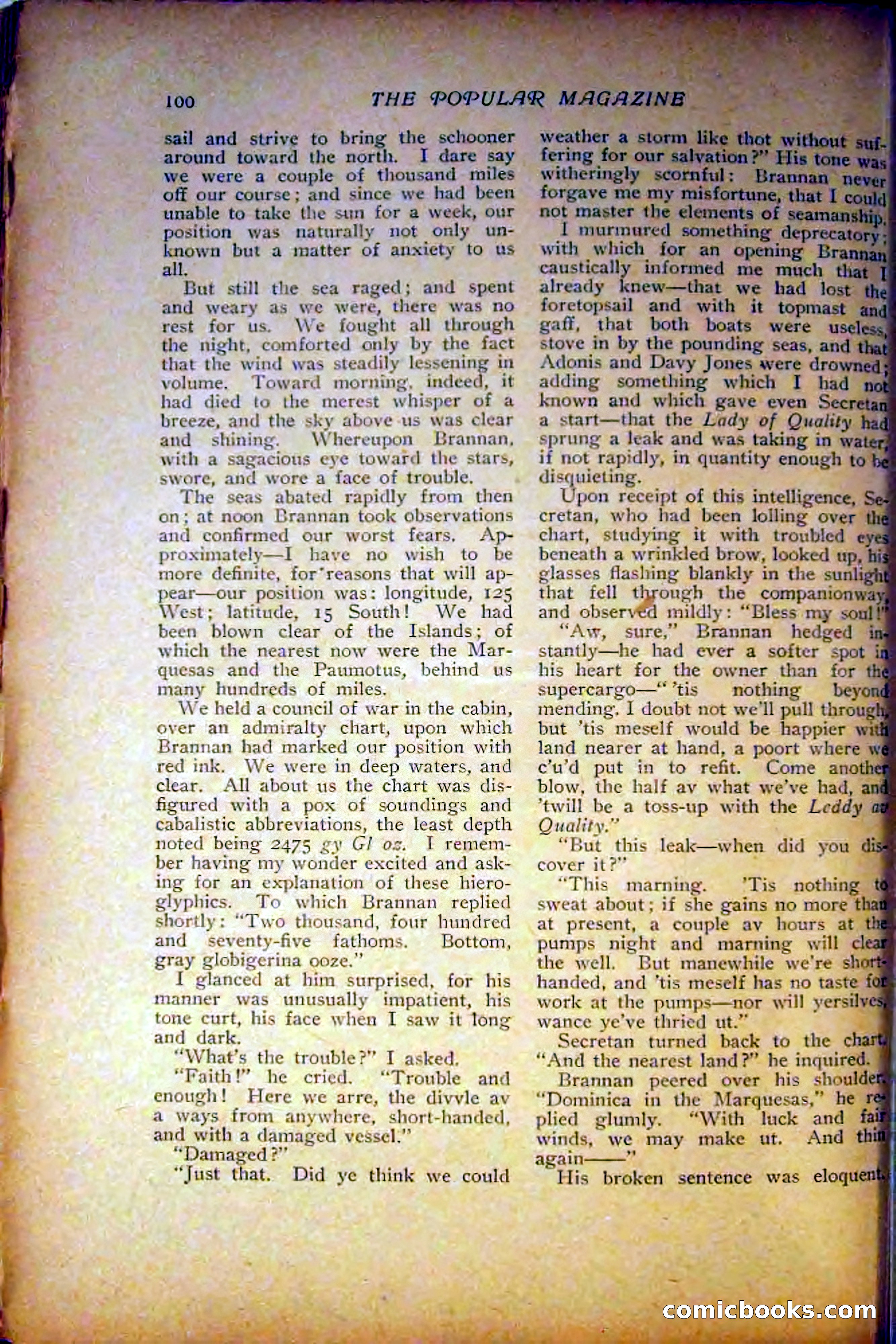 The Popular Magazine, December 1908 — page 110 of 268