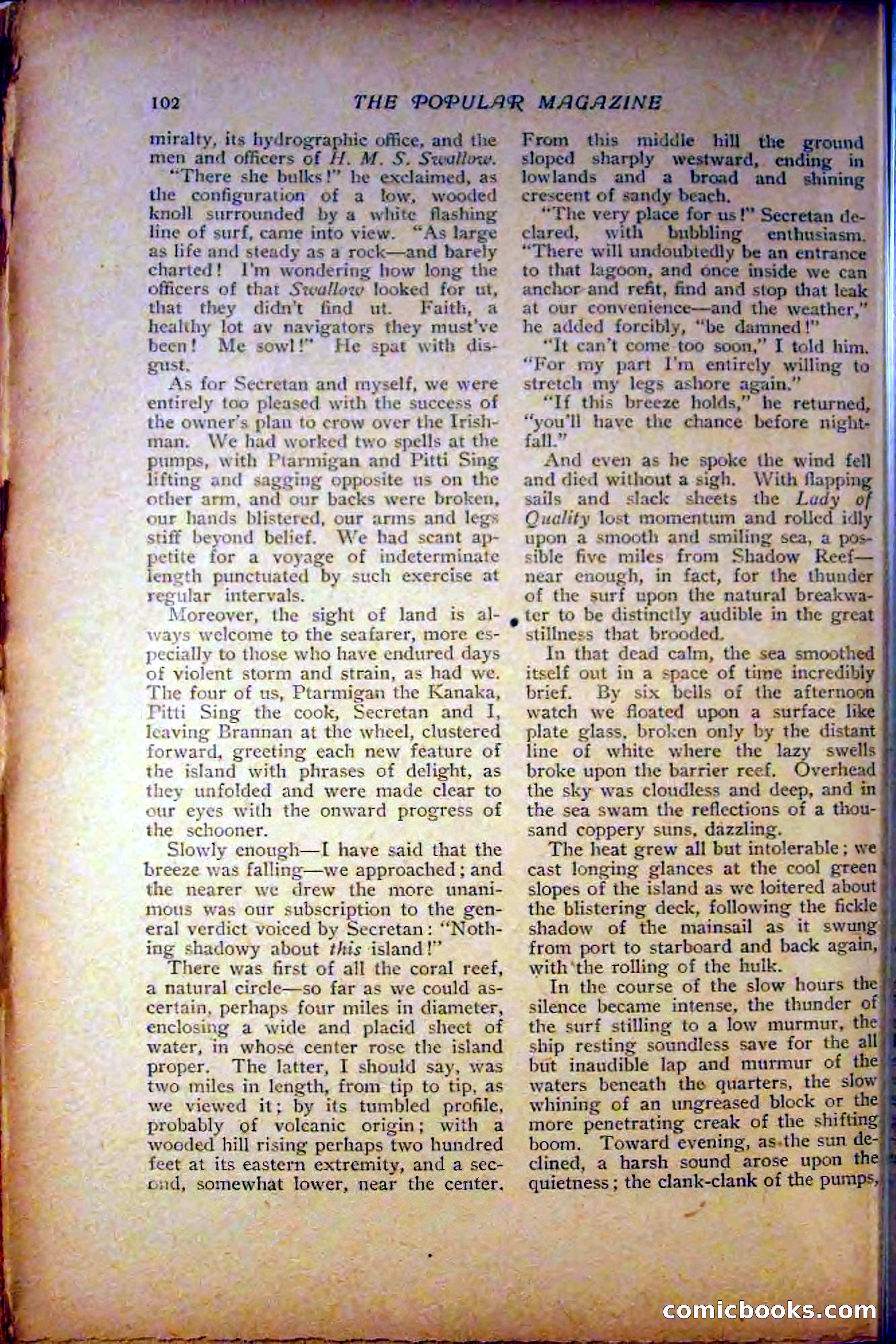 The Popular Magazine, December 1908 — page 112 of 268