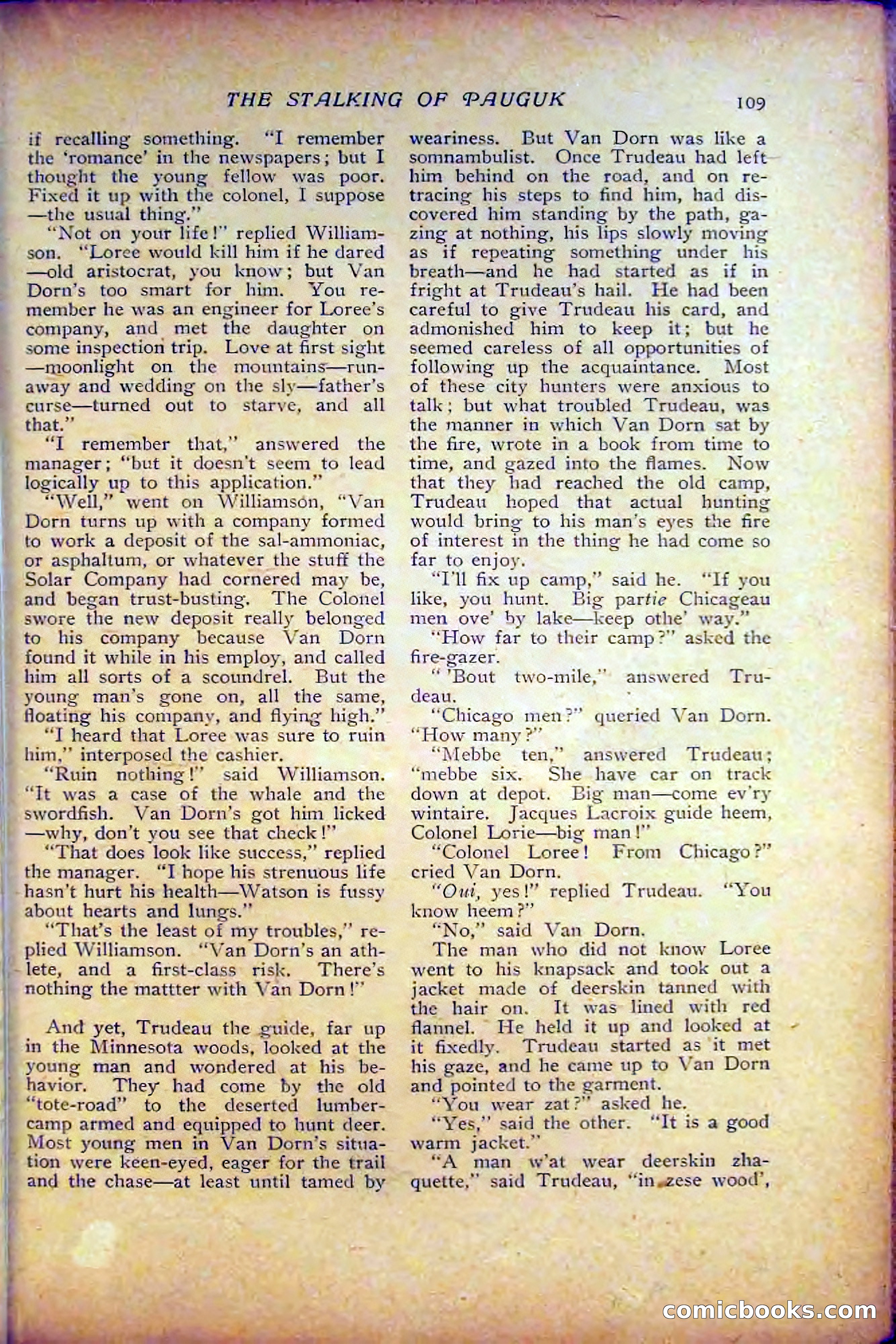 The Popular Magazine, December 1908 — page 119 of 268