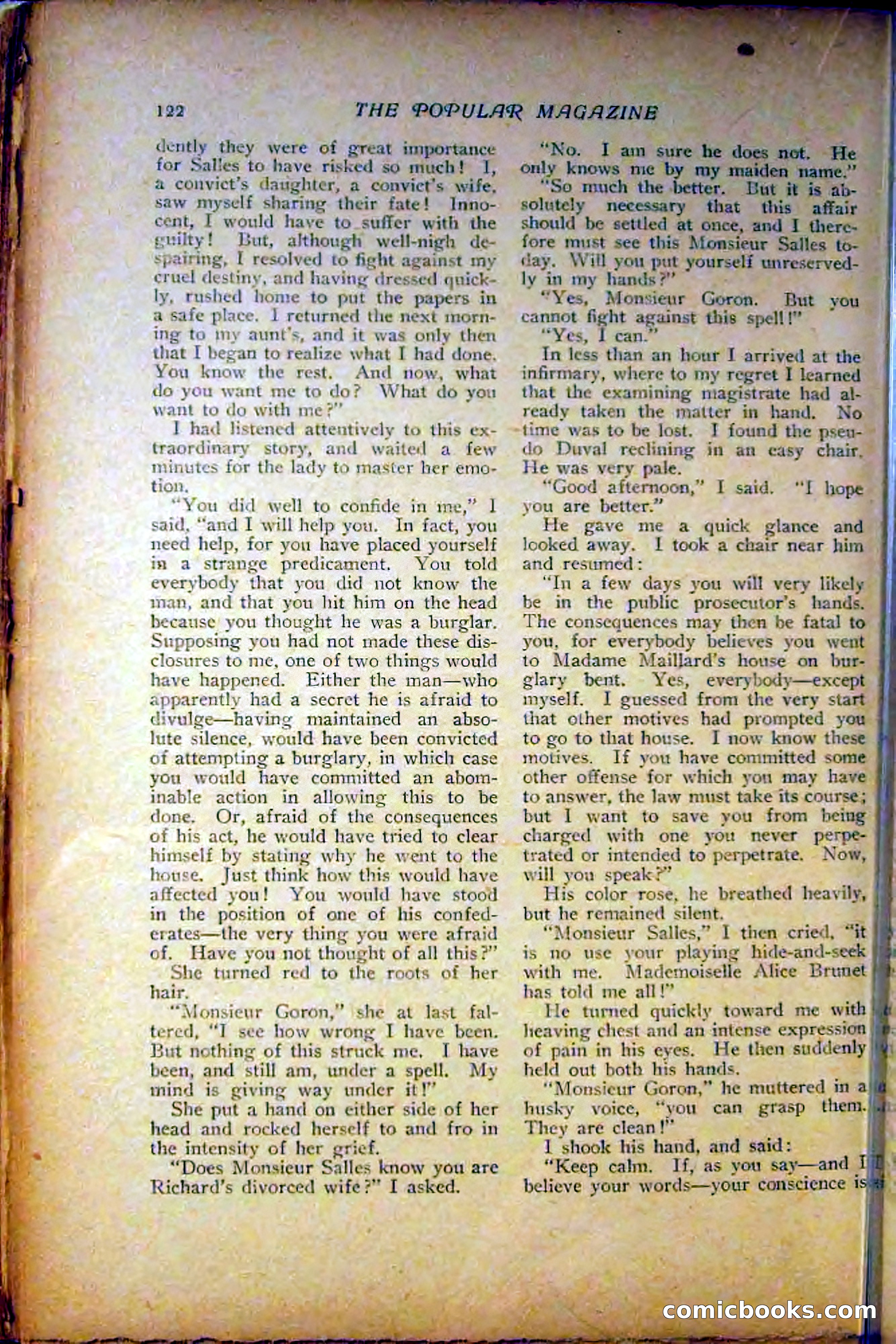 The Popular Magazine, December 1908 — page 132 of 268