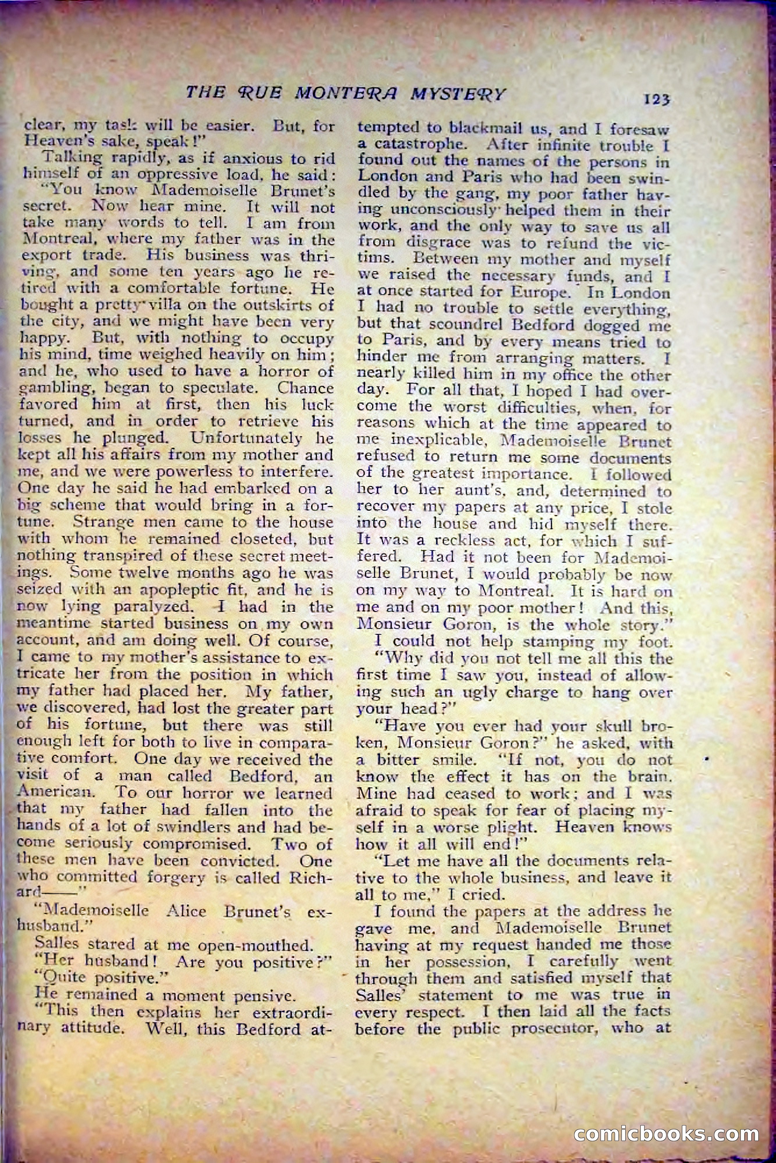 The Popular Magazine, December 1908 — page 133 of 268