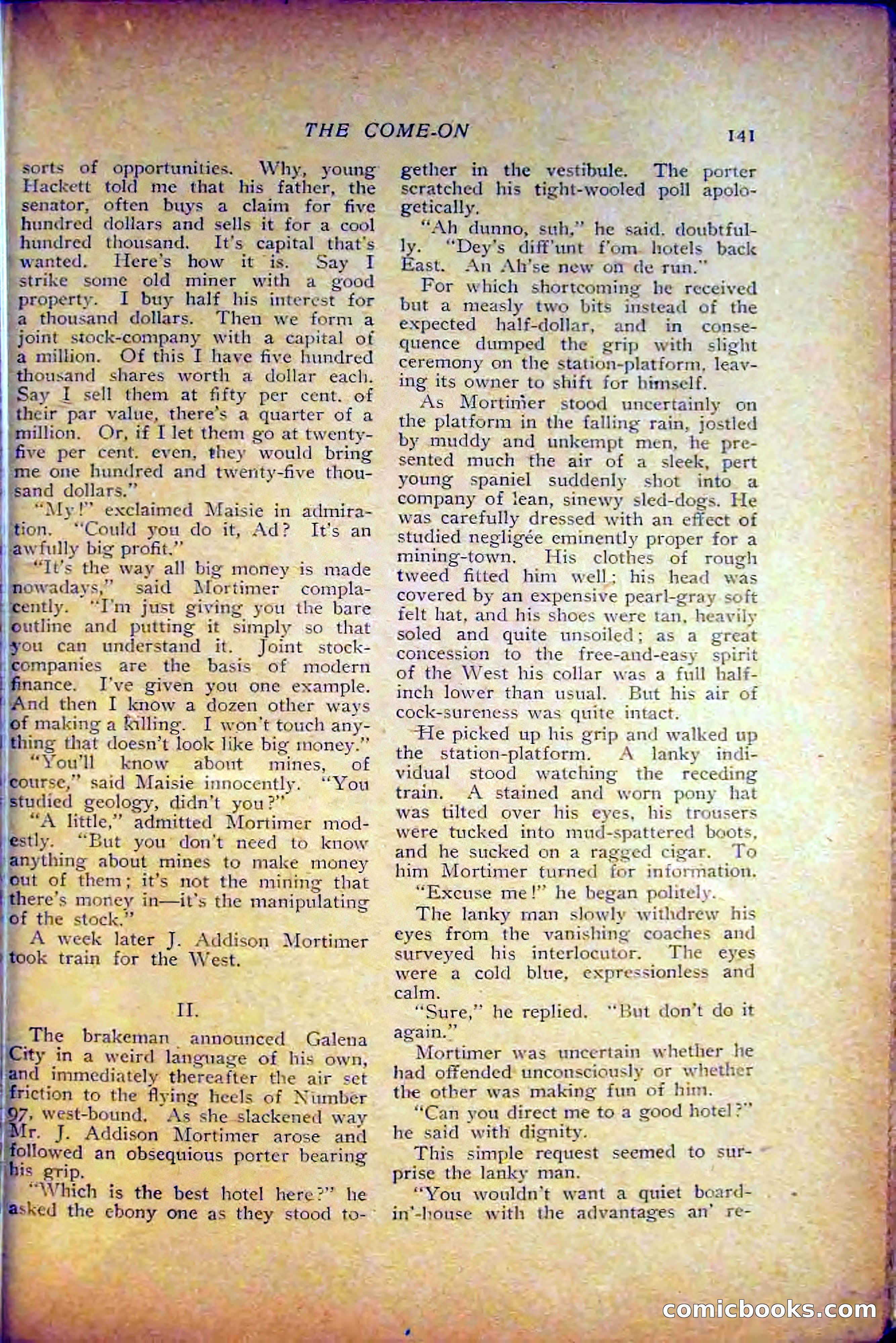The Popular Magazine, December 1908 — page 151 of 268