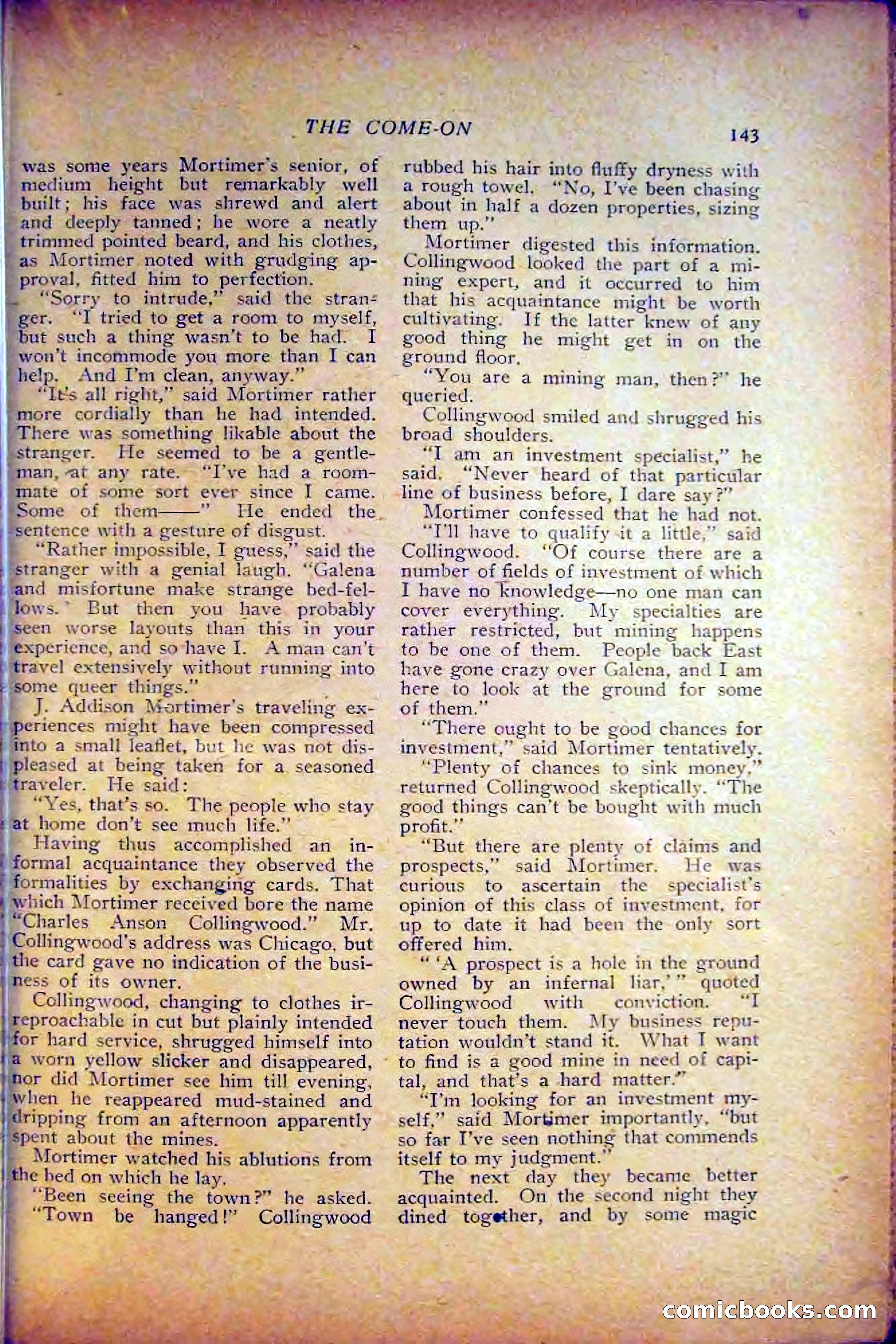 The Popular Magazine, December 1908 — page 153 of 268