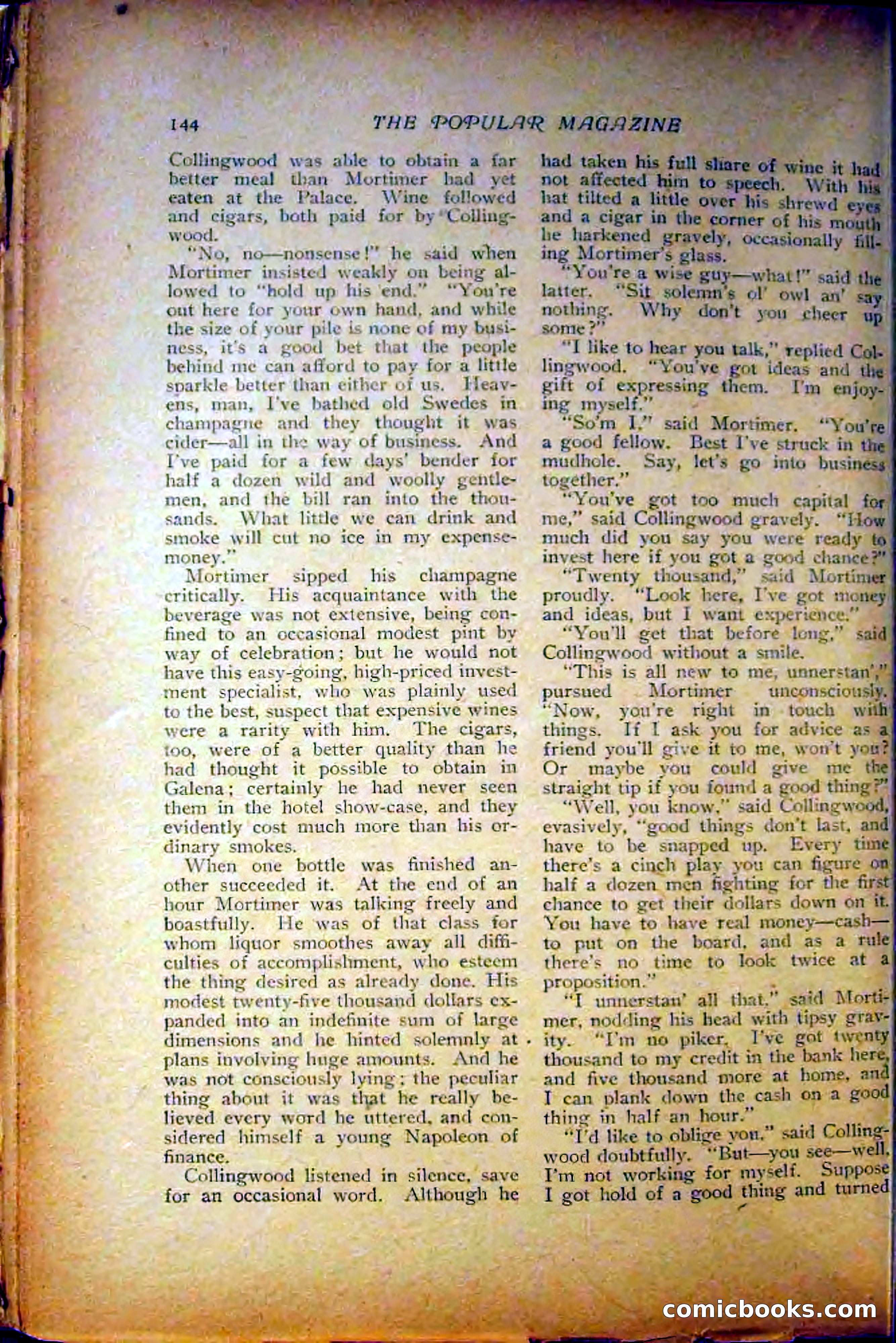 The Popular Magazine, December 1908 — page 154 of 268