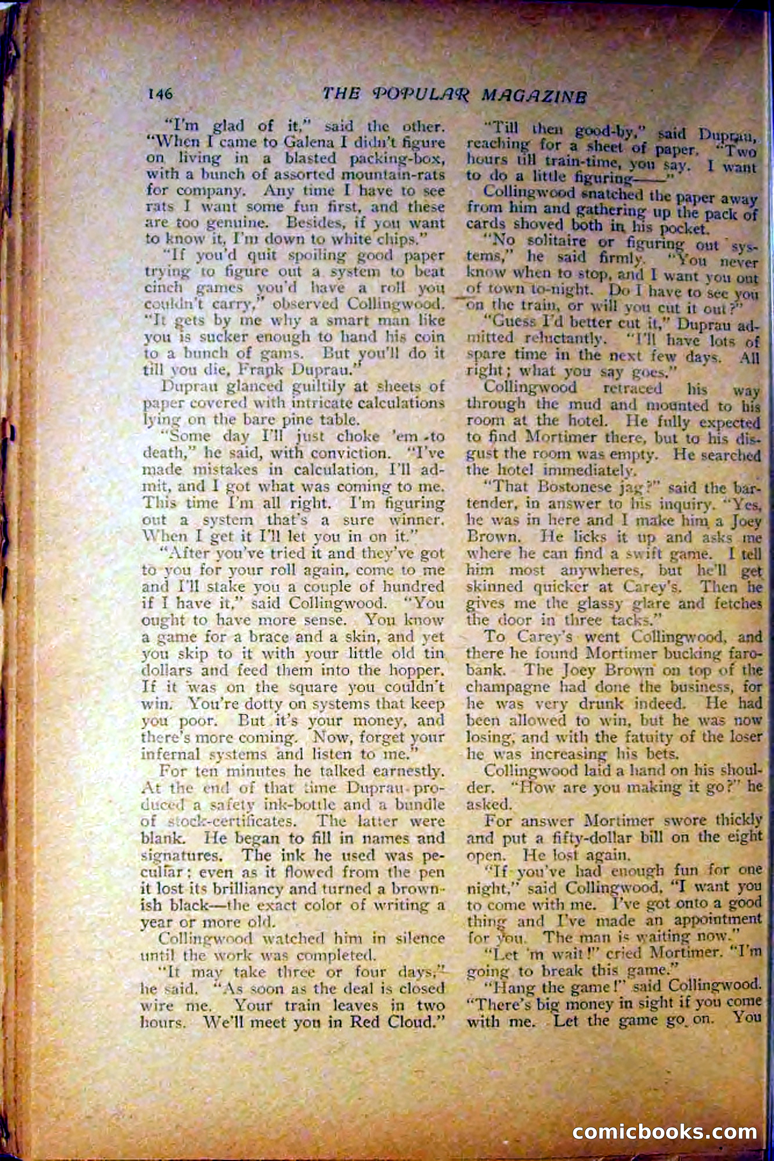 The Popular Magazine, December 1908 — page 156 of 268