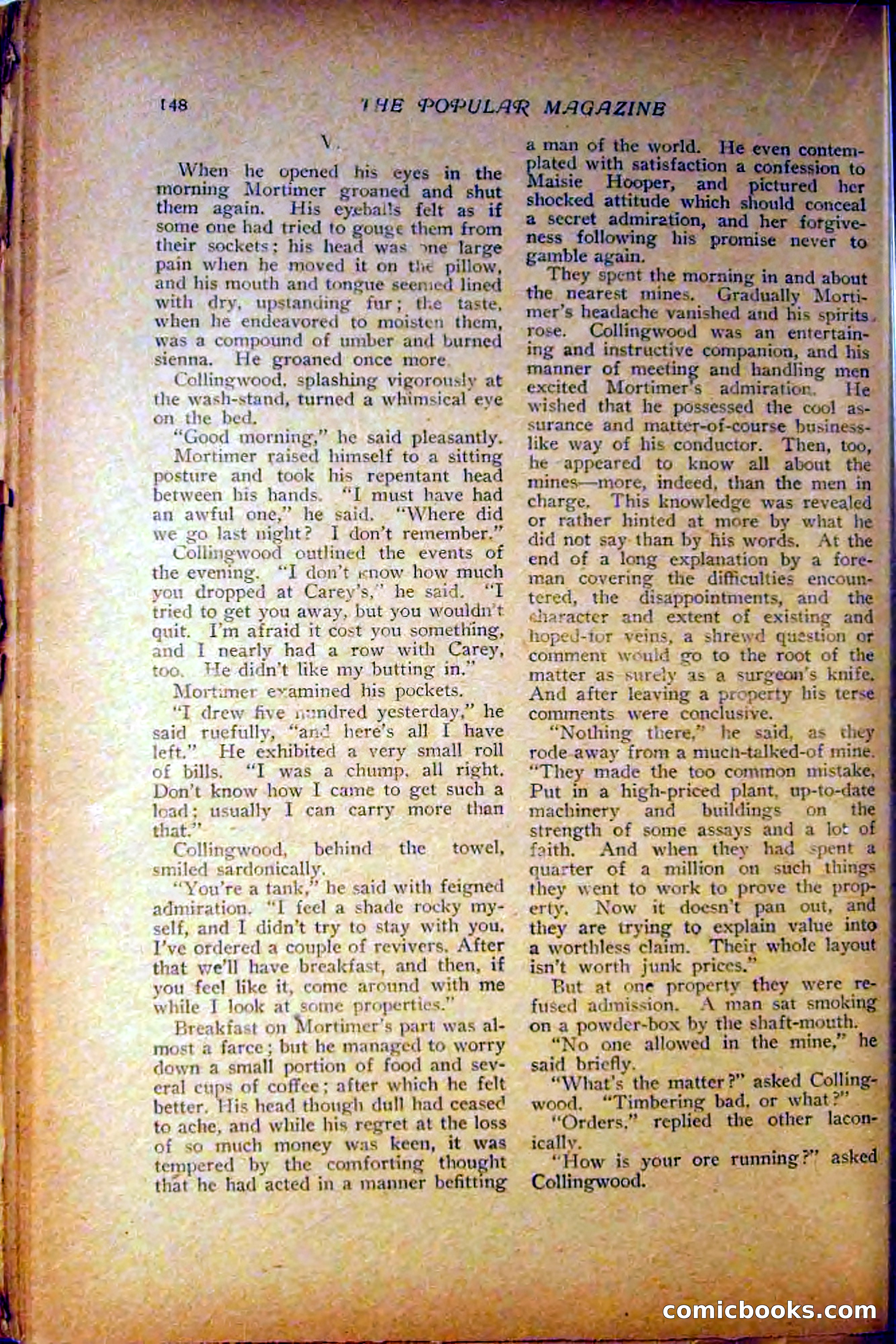 The Popular Magazine, December 1908 — page 158 of 268