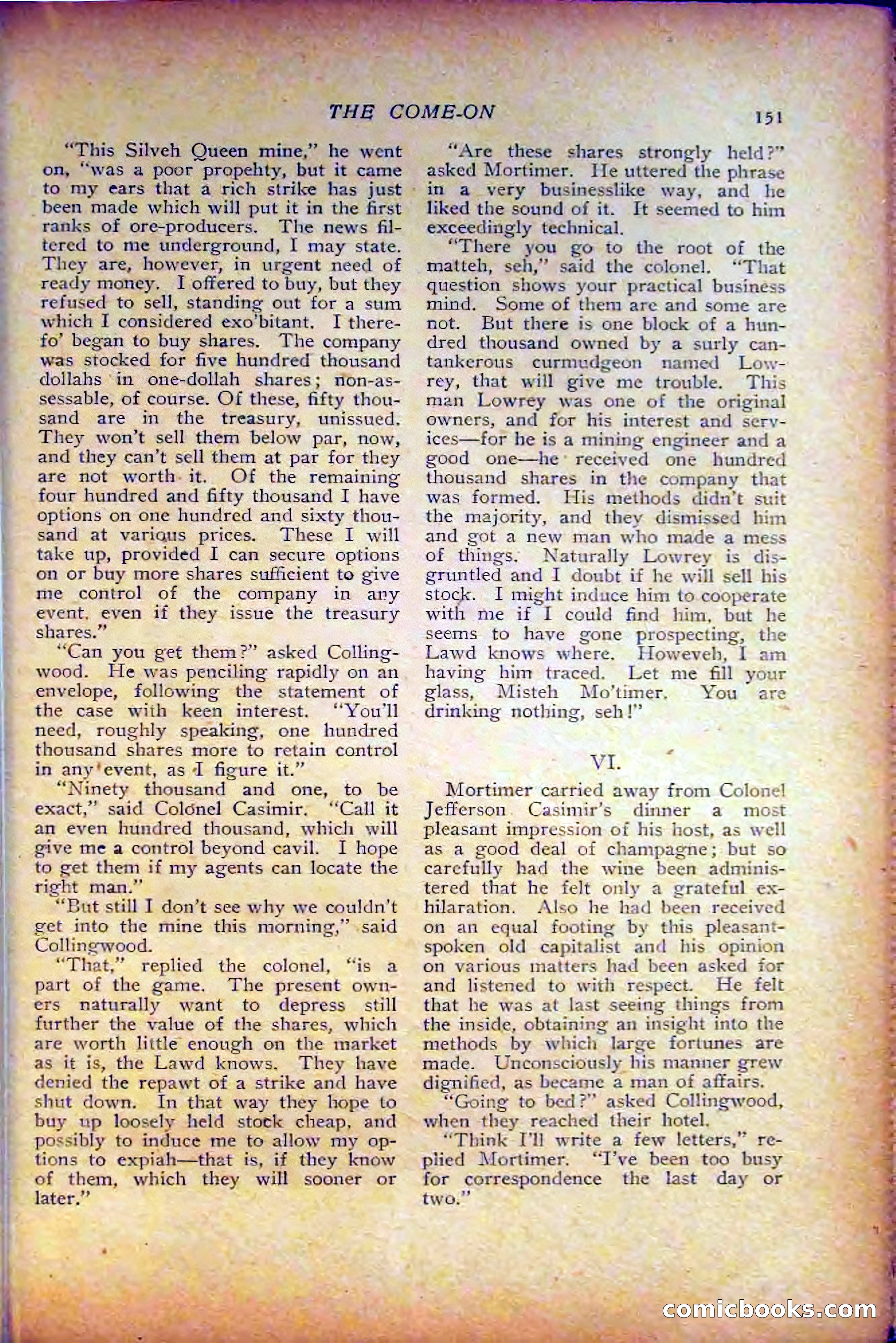 The Popular Magazine, December 1908 — page 161 of 268
