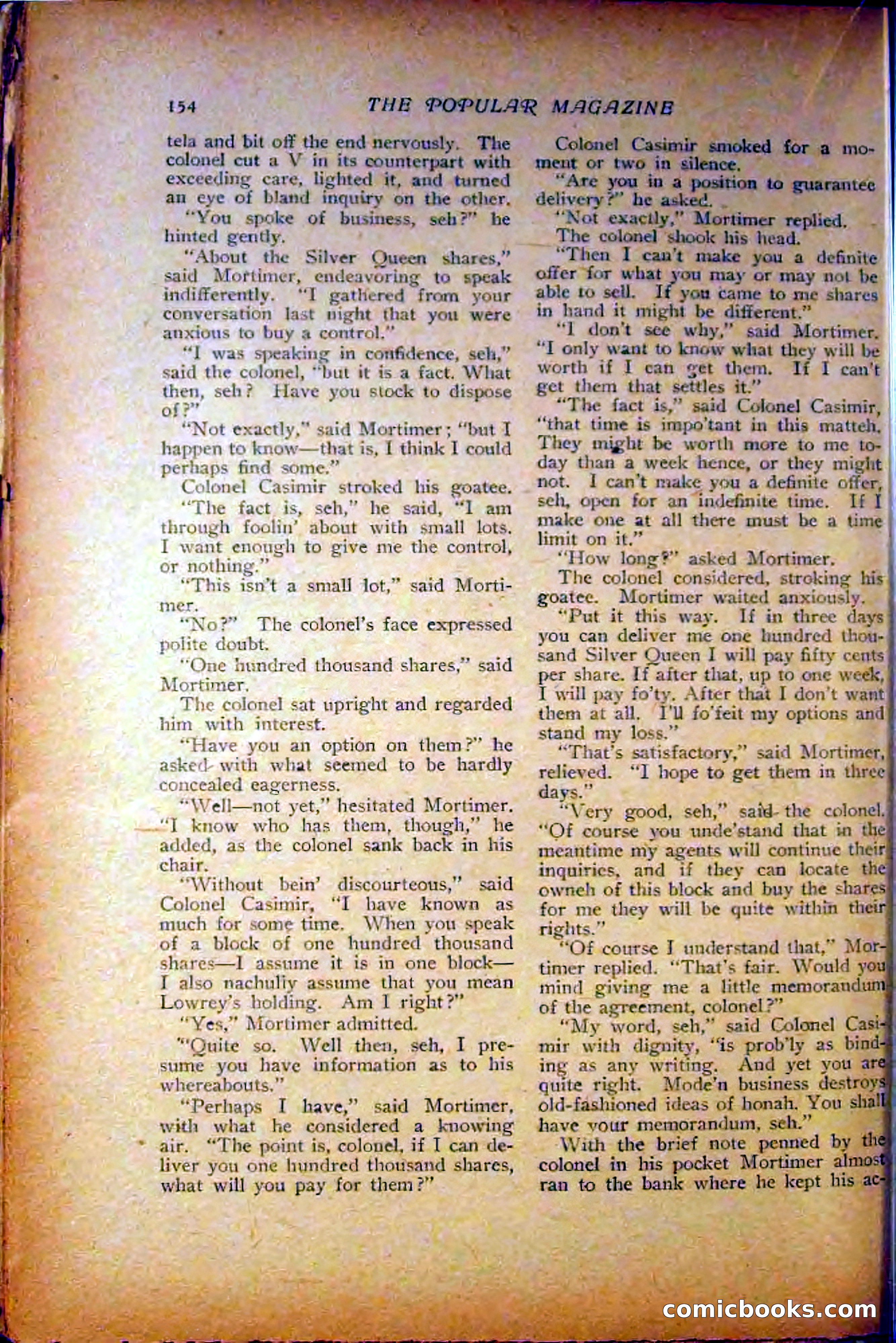 The Popular Magazine, December 1908 — page 164 of 268