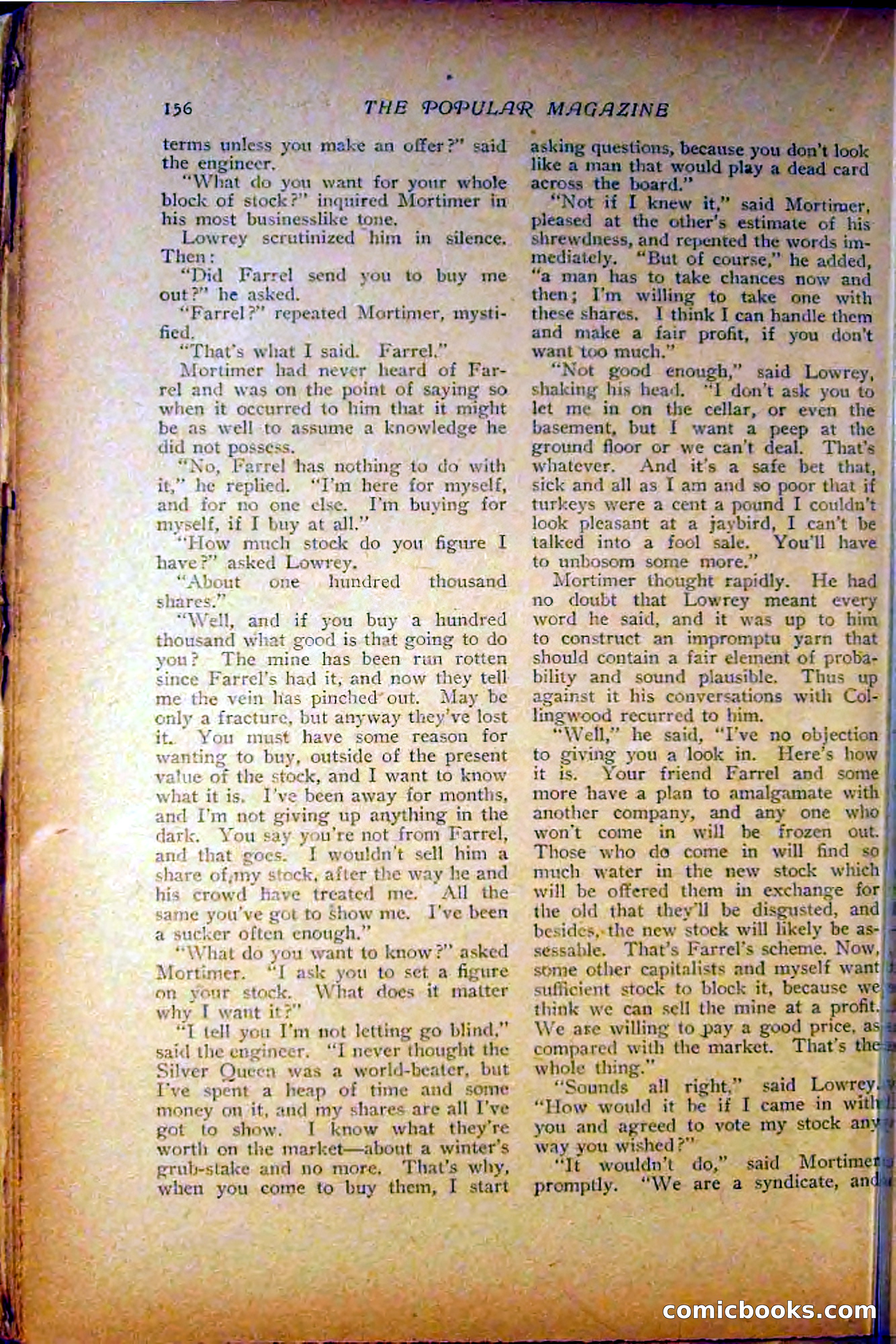 The Popular Magazine, December 1908 — page 166 of 268