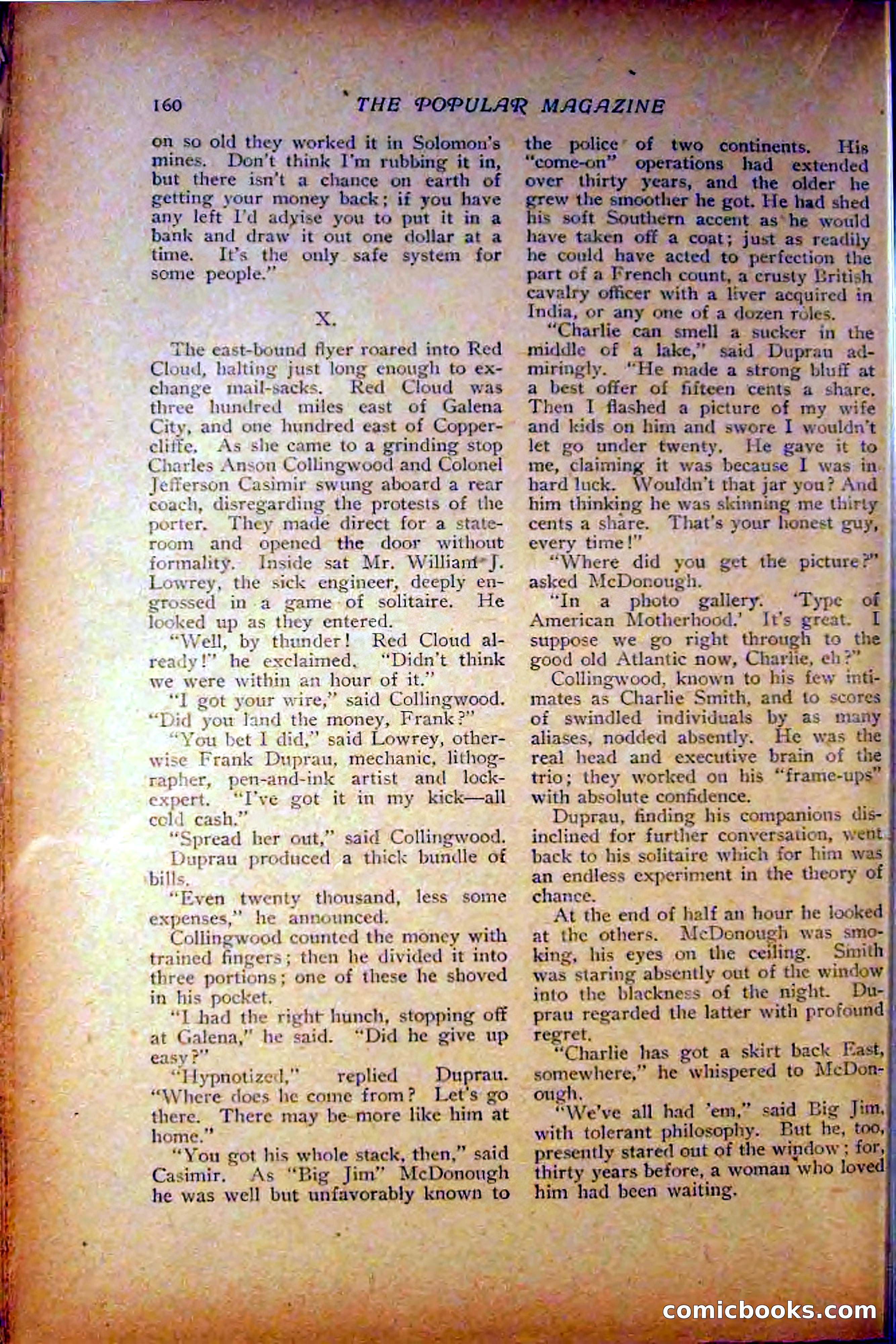 The Popular Magazine, December 1908 — page 170 of 268