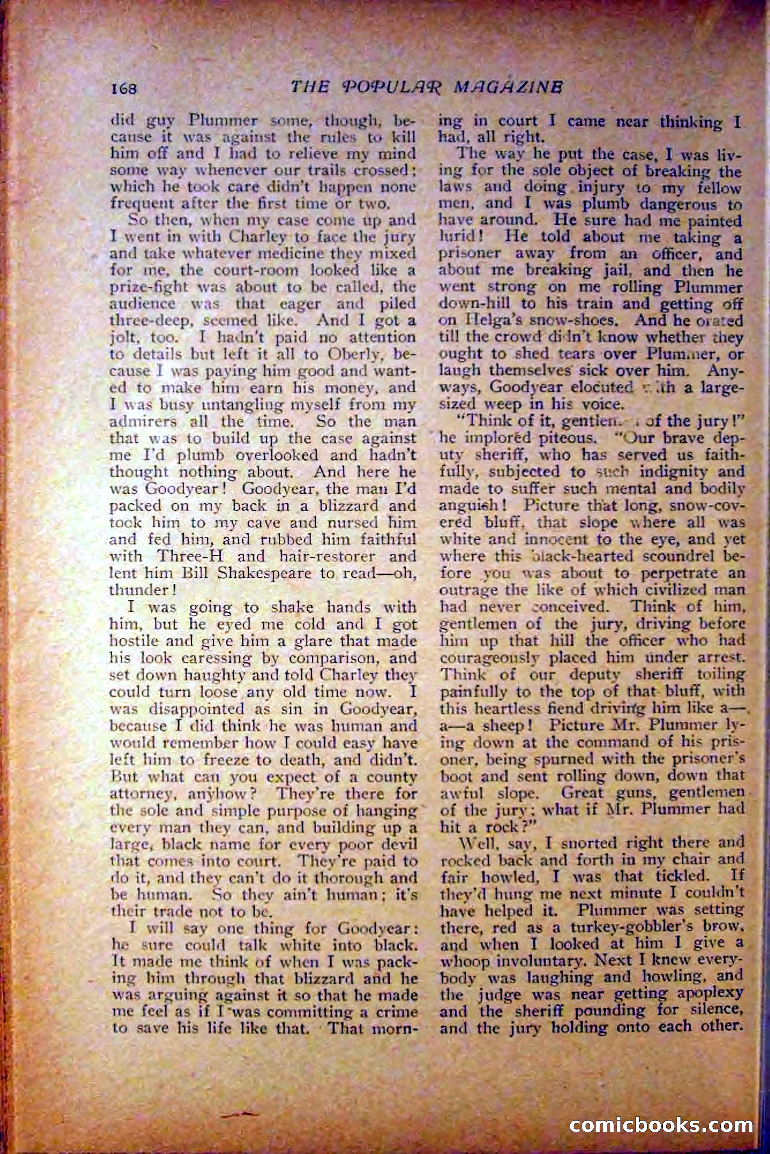 The Popular Magazine, December 1908 — page 178 of 268