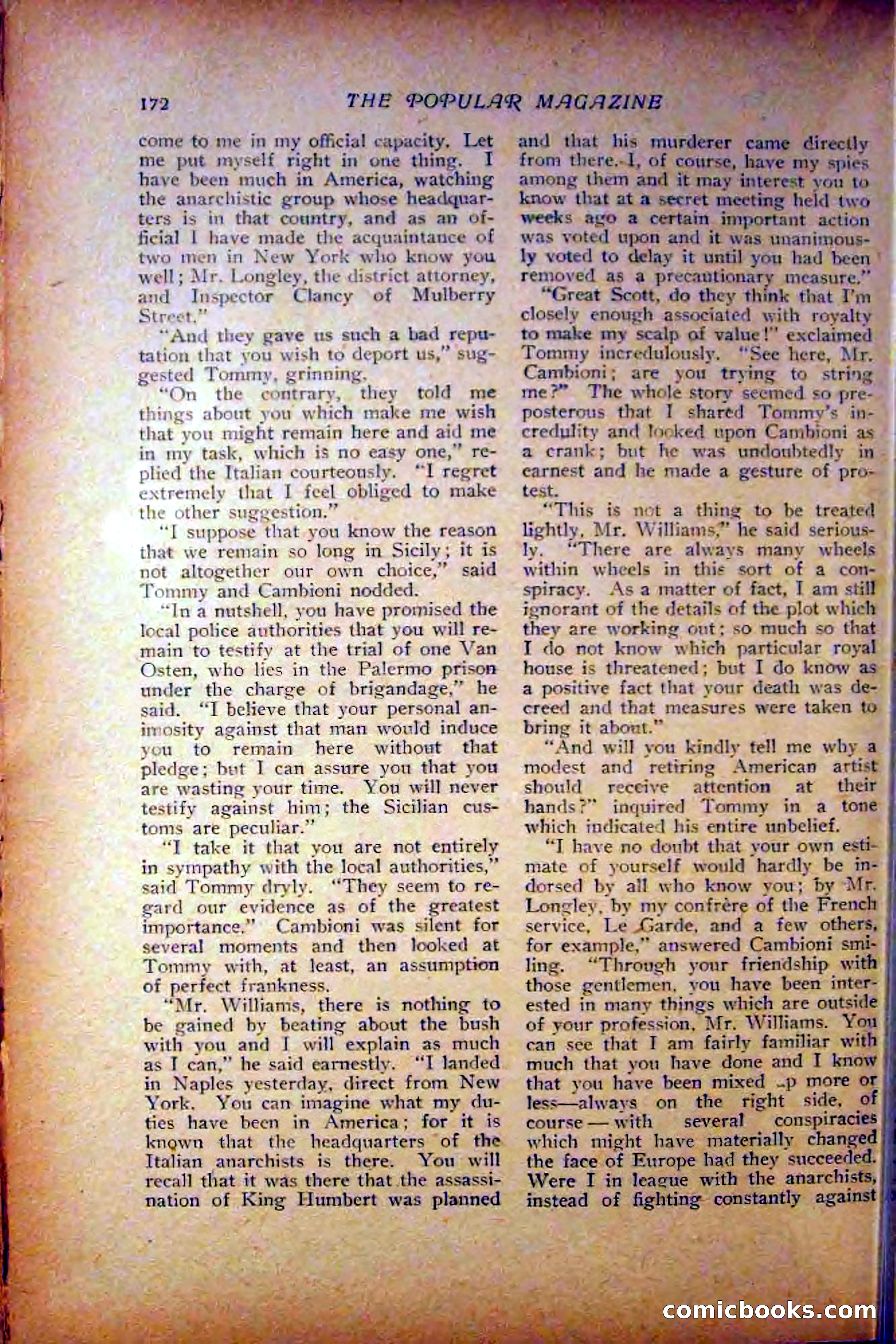 The Popular Magazine, December 1908 — page 182 of 268