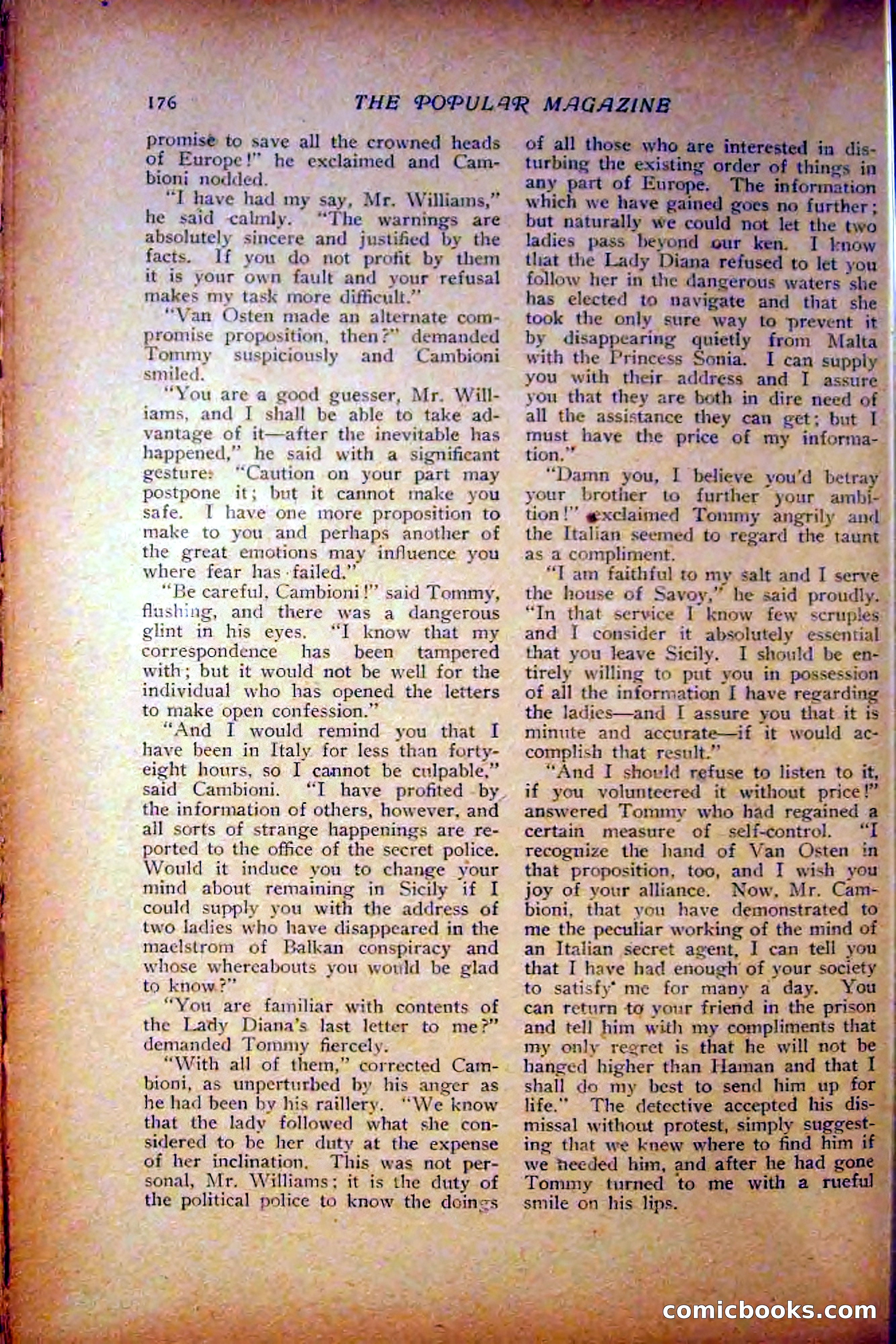 The Popular Magazine, December 1908 — page 186 of 268