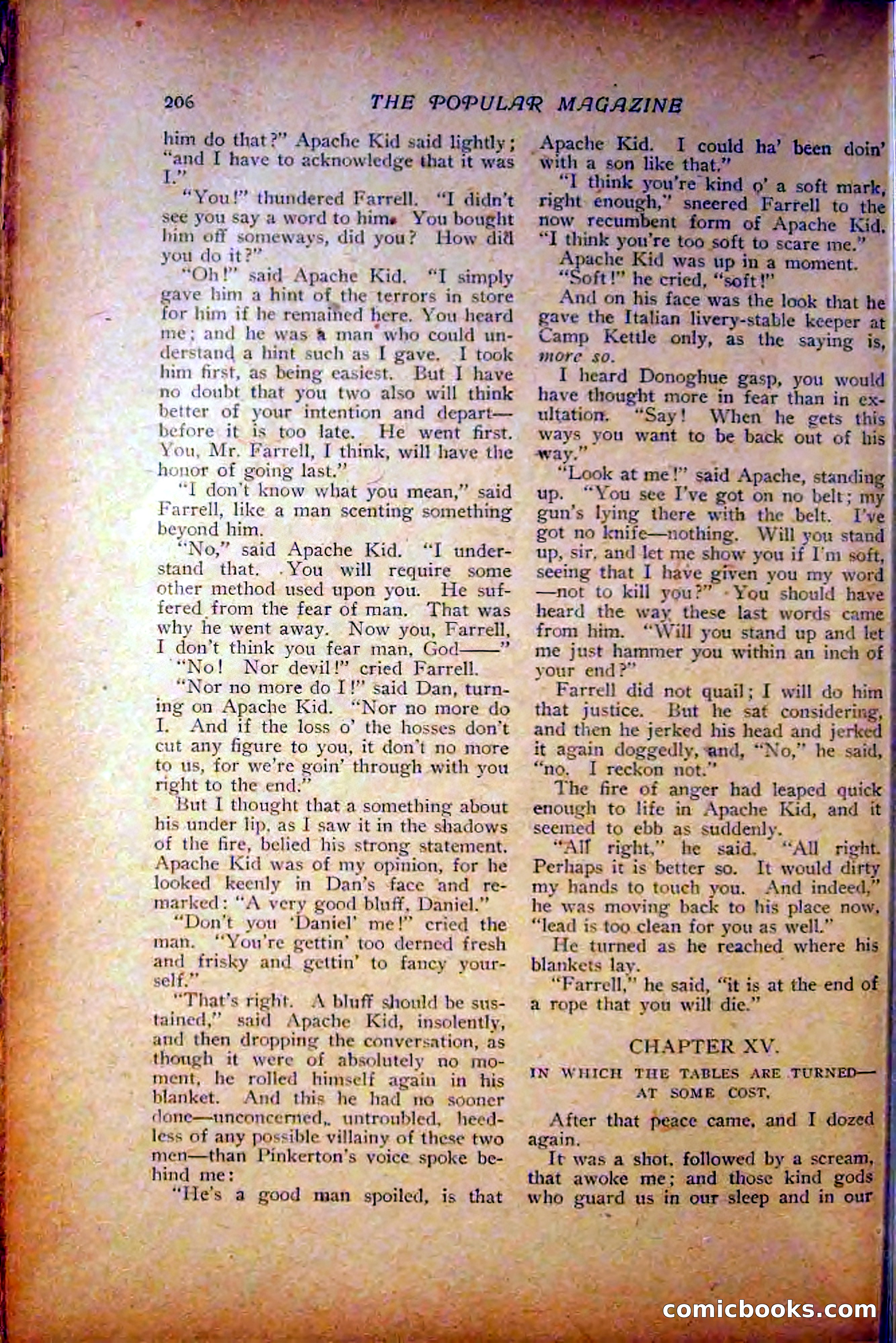 The Popular Magazine, December 1908 — page 216 of 268