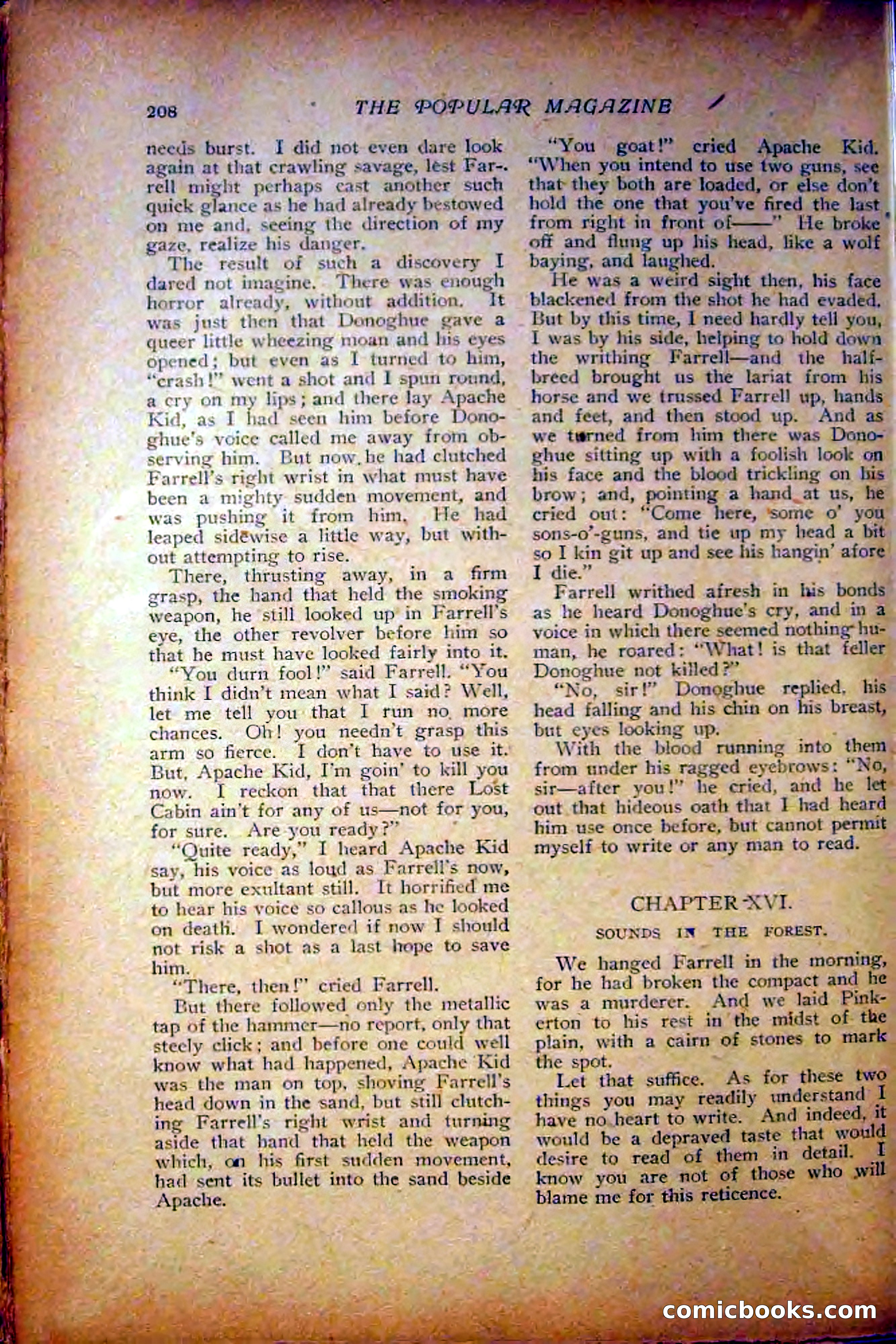 The Popular Magazine, December 1908 — page 218 of 268