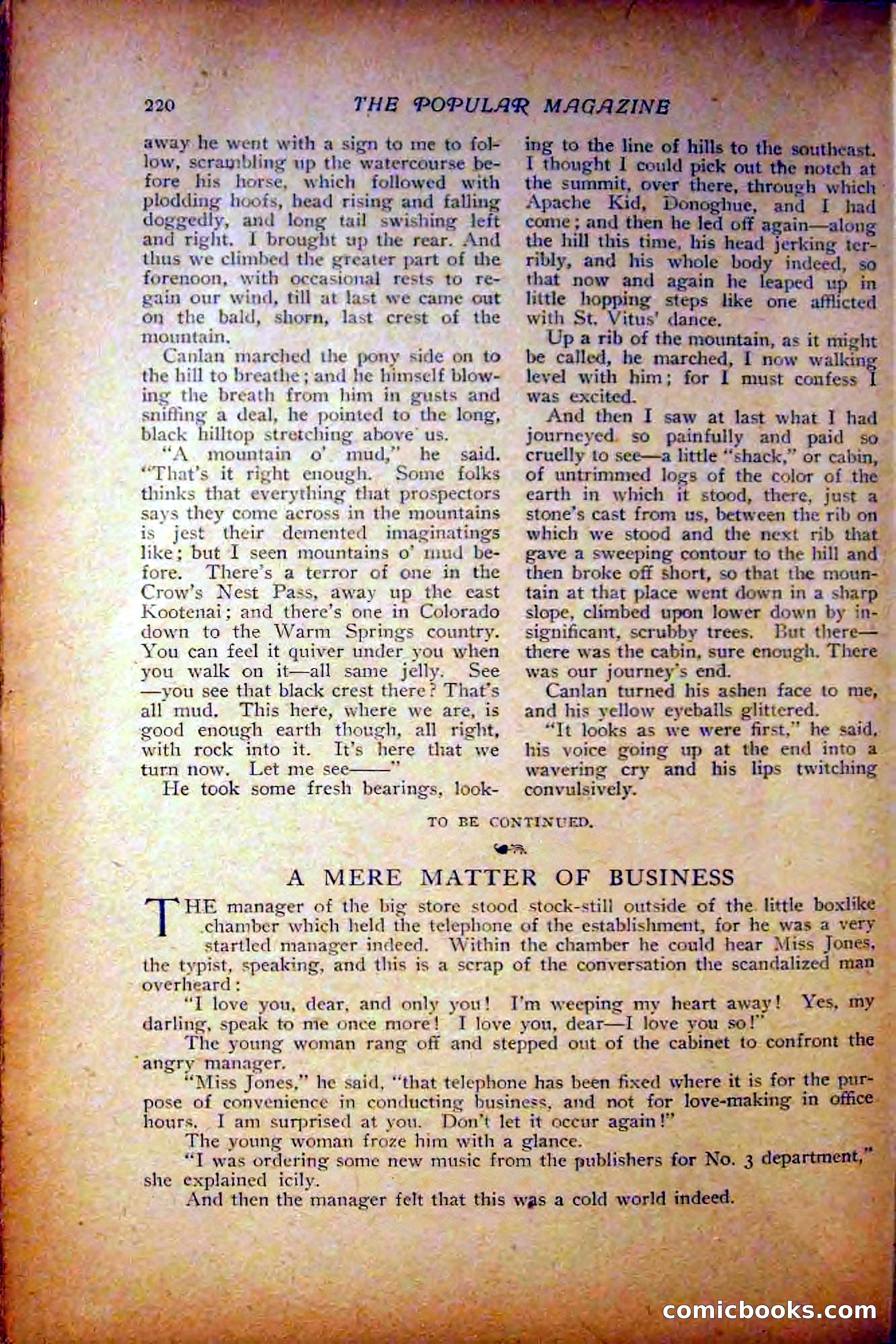 The Popular Magazine, December 1908 — page 230 of 268