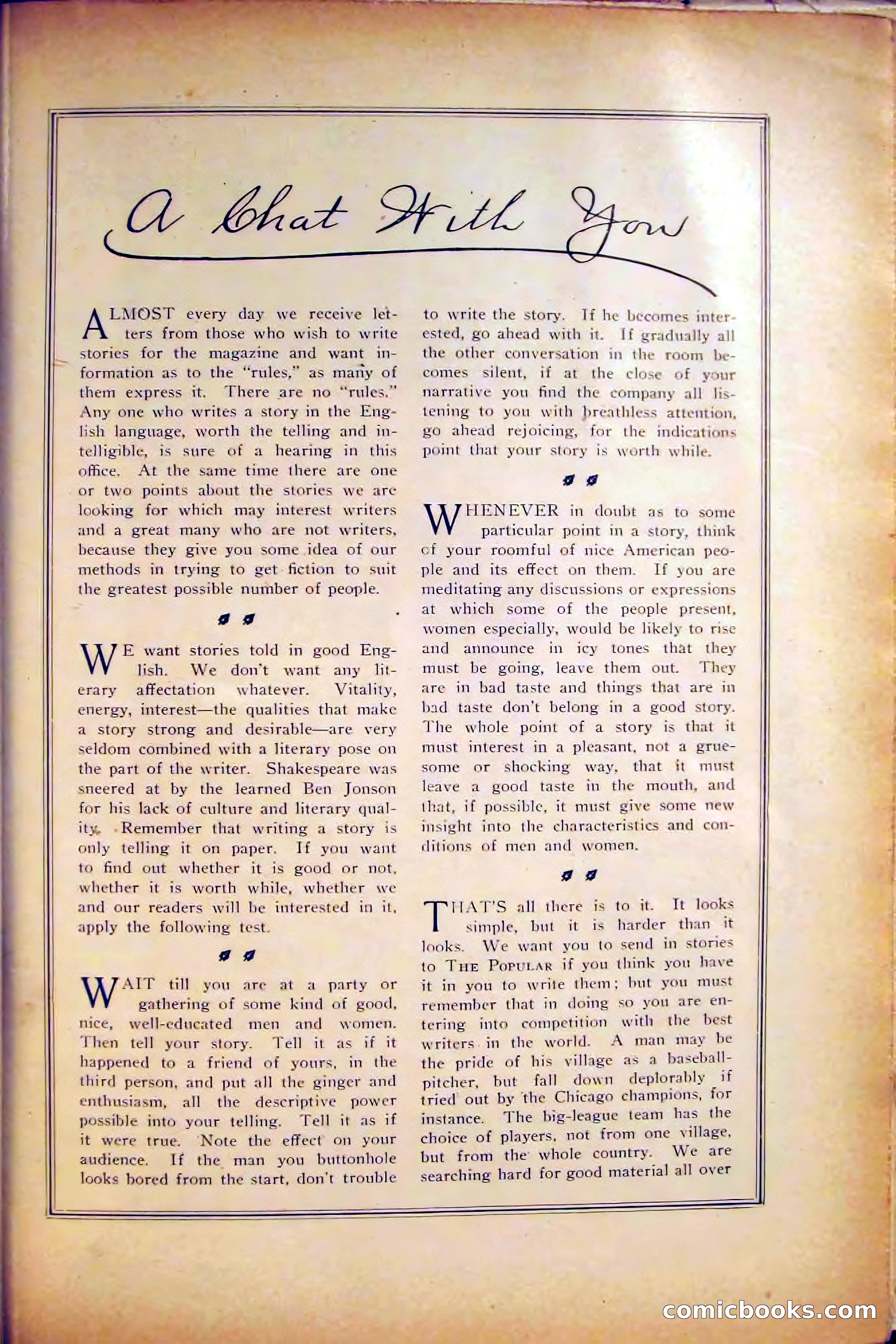 The Popular Magazine, December 1908 — page 235 of 268