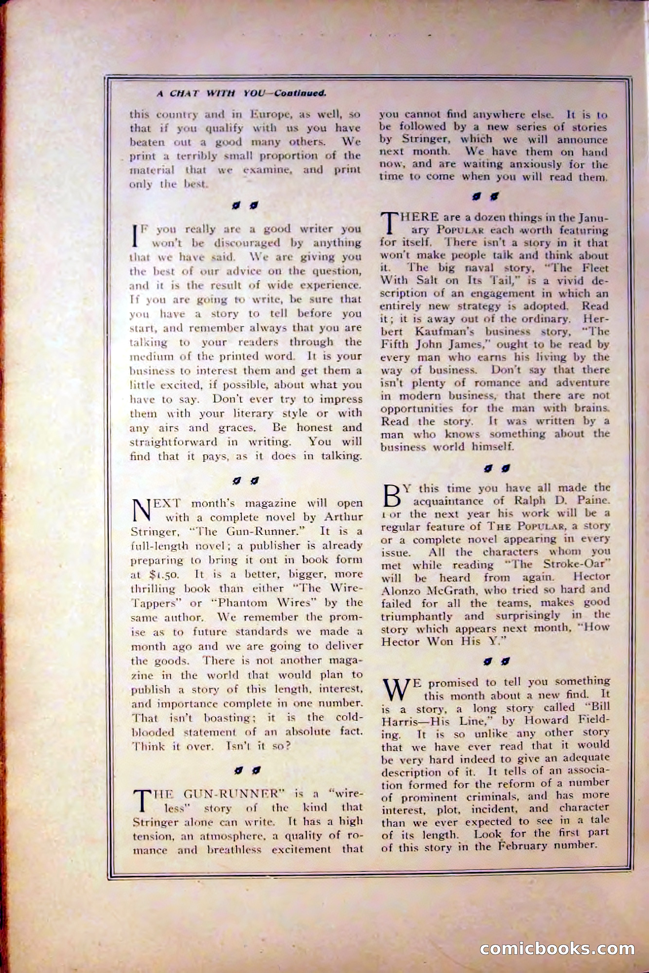 The Popular Magazine, December 1908 — page 236 of 268