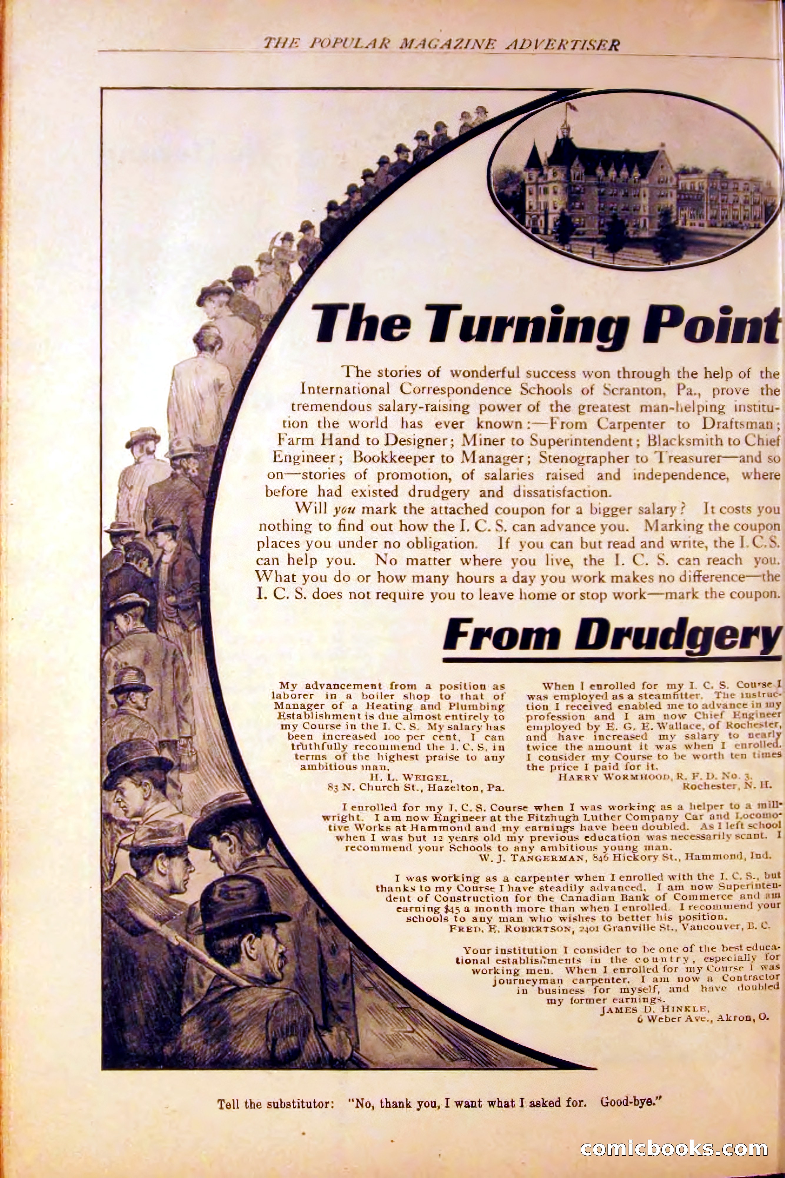 The Popular Magazine, December 1908 — page 238 of 268