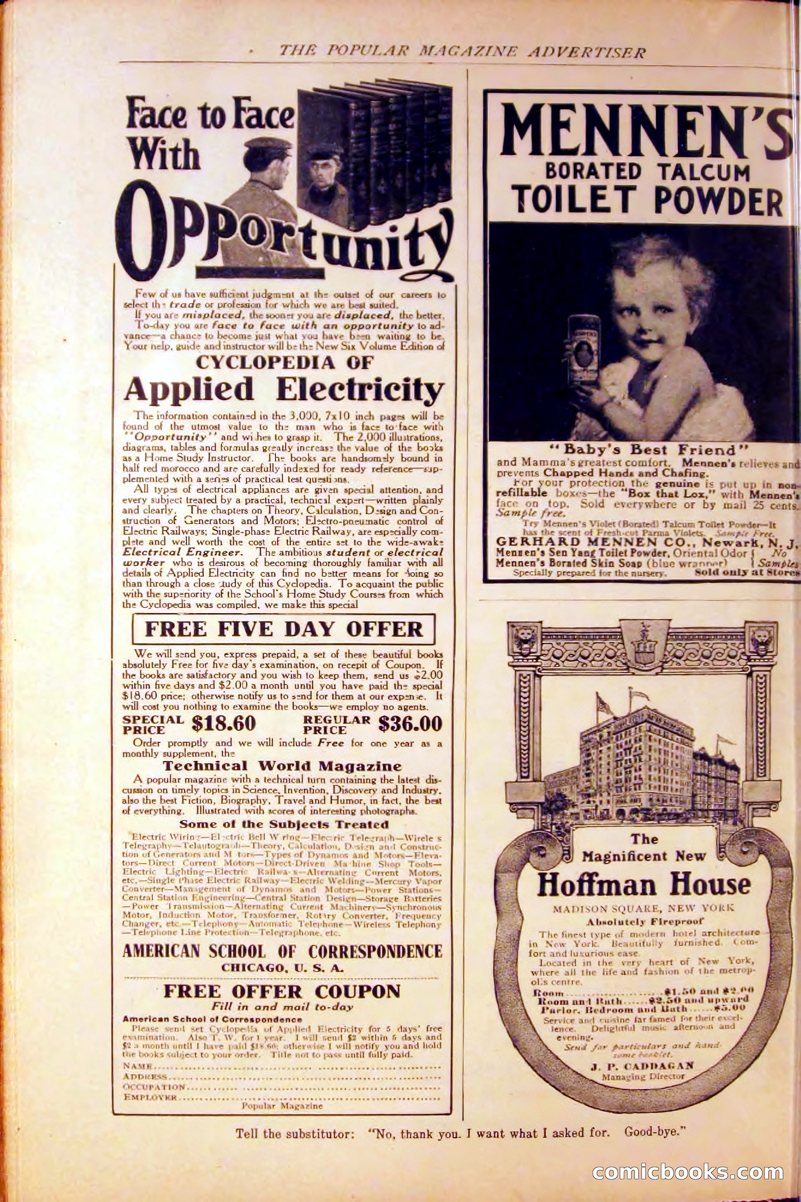 The Popular Magazine, December 1908 — page 242 of 268