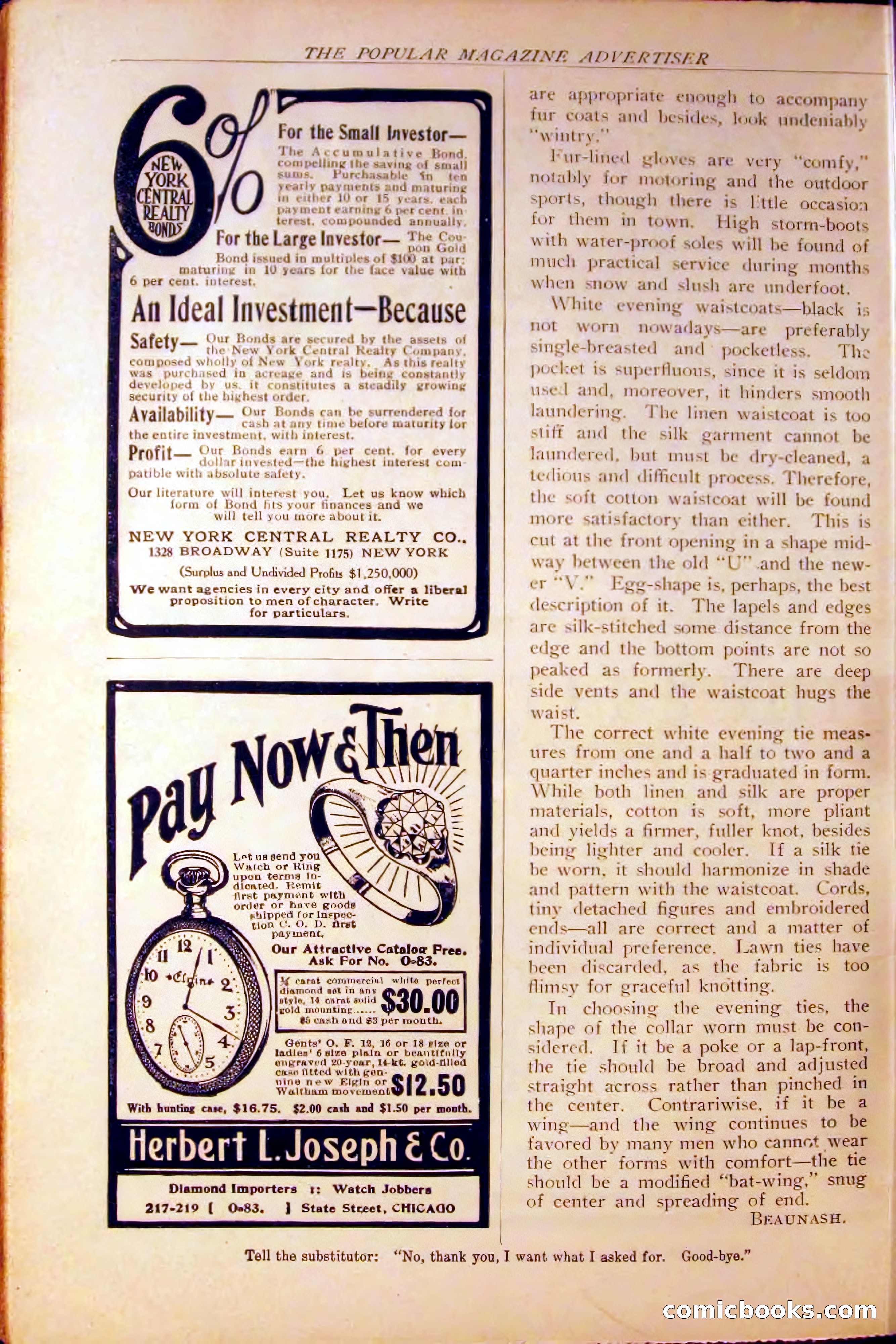 The Popular Magazine, December 1908 — page 248 of 268
