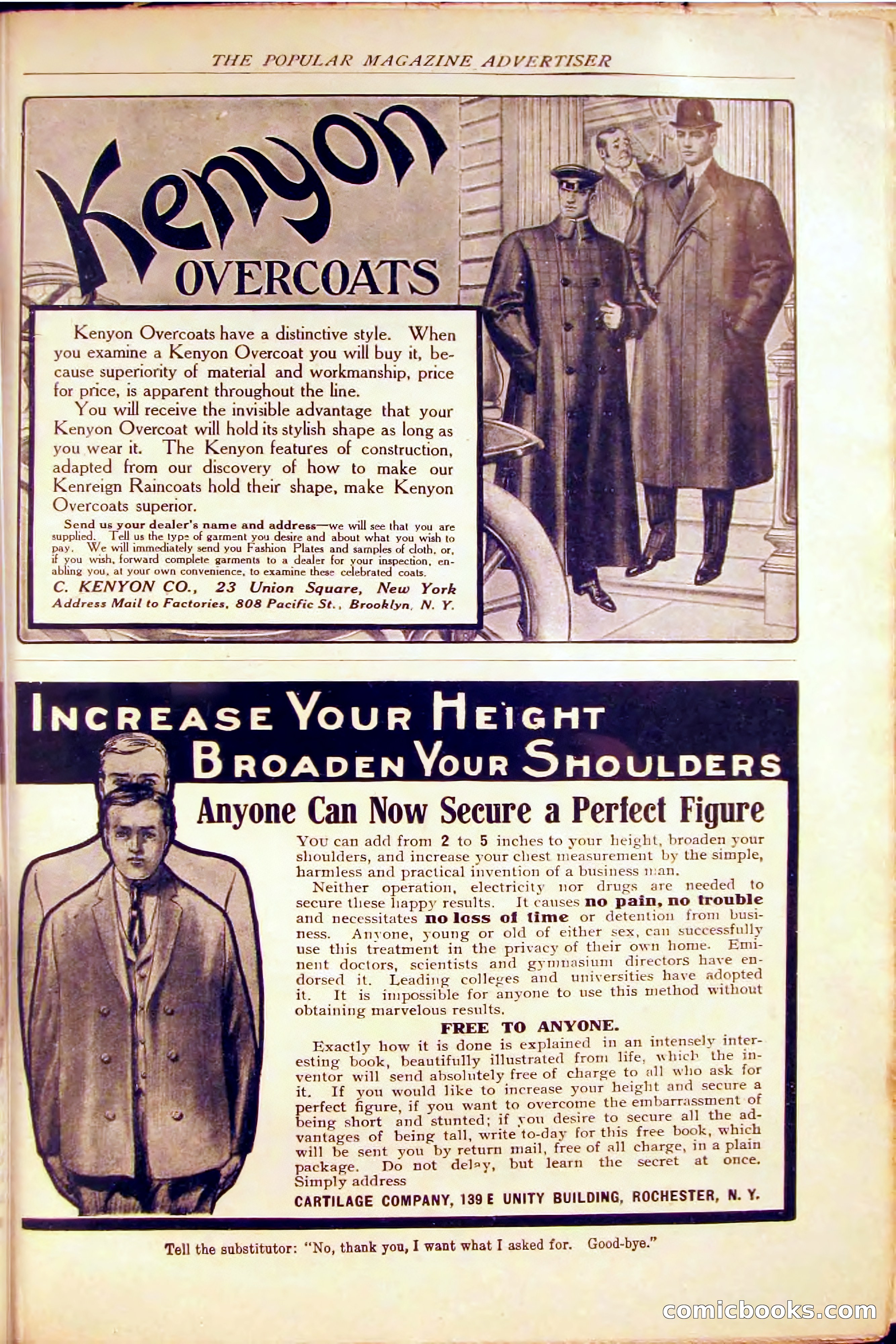 The Popular Magazine, December 1908 — page 249 of 268