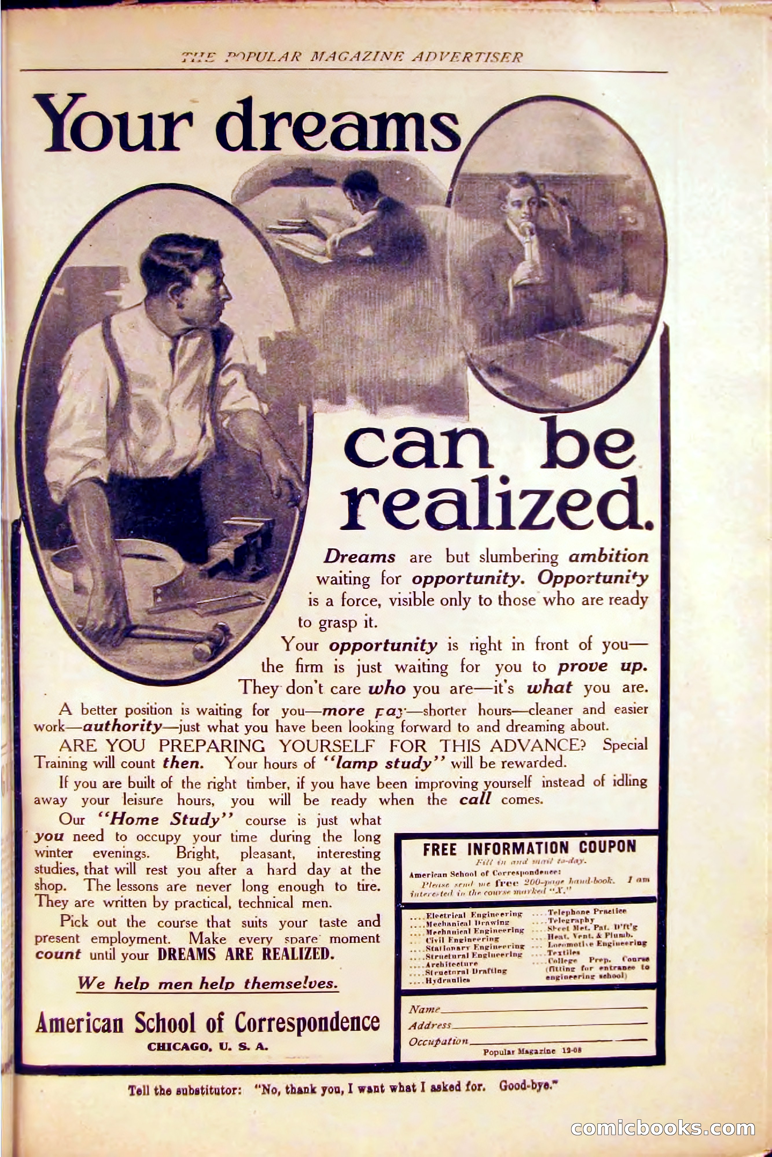 The Popular Magazine, December 1908 — page 255 of 268