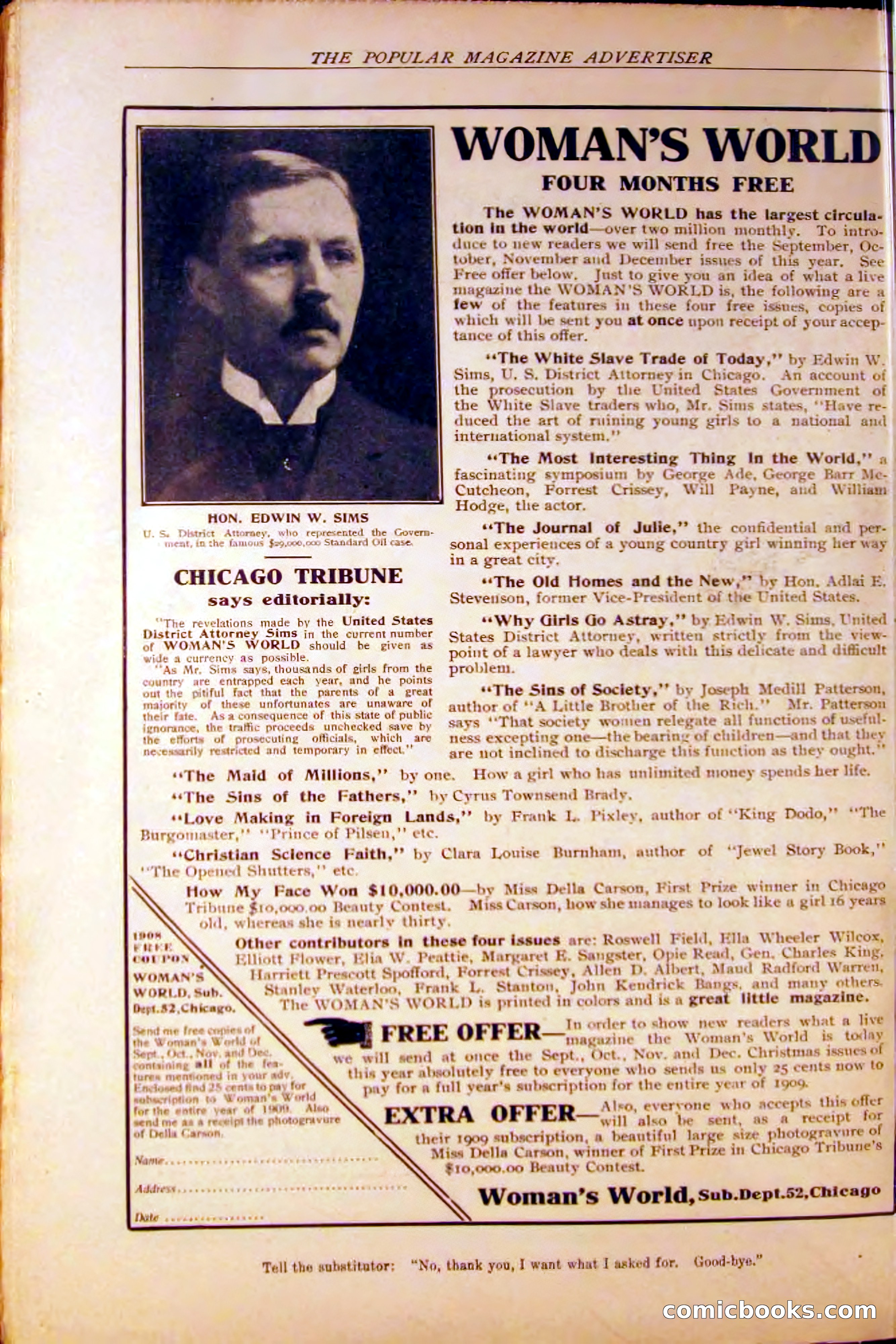 The Popular Magazine, December 1908 — page 256 of 268