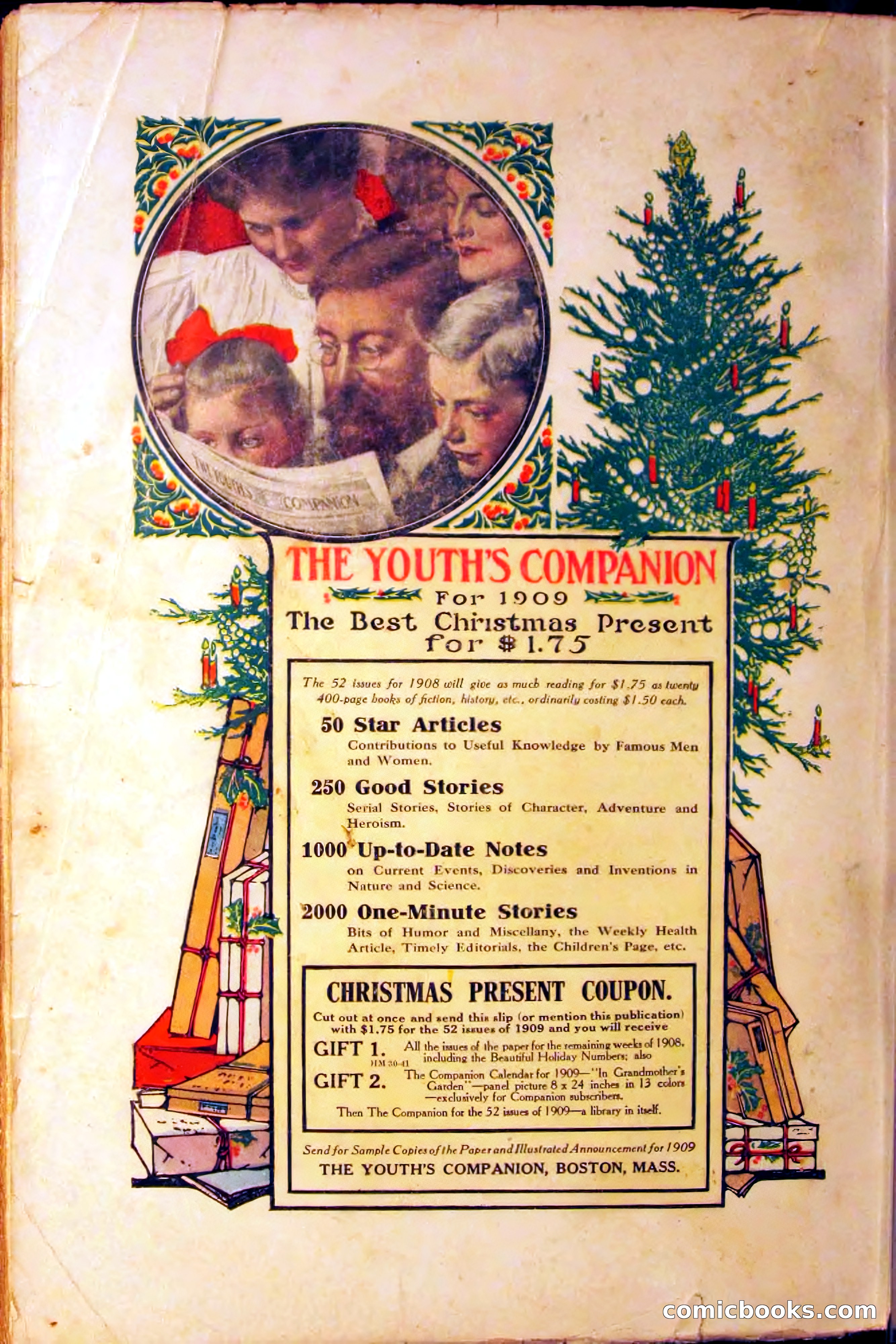 The Popular Magazine, December 1908 — page 268 of 268