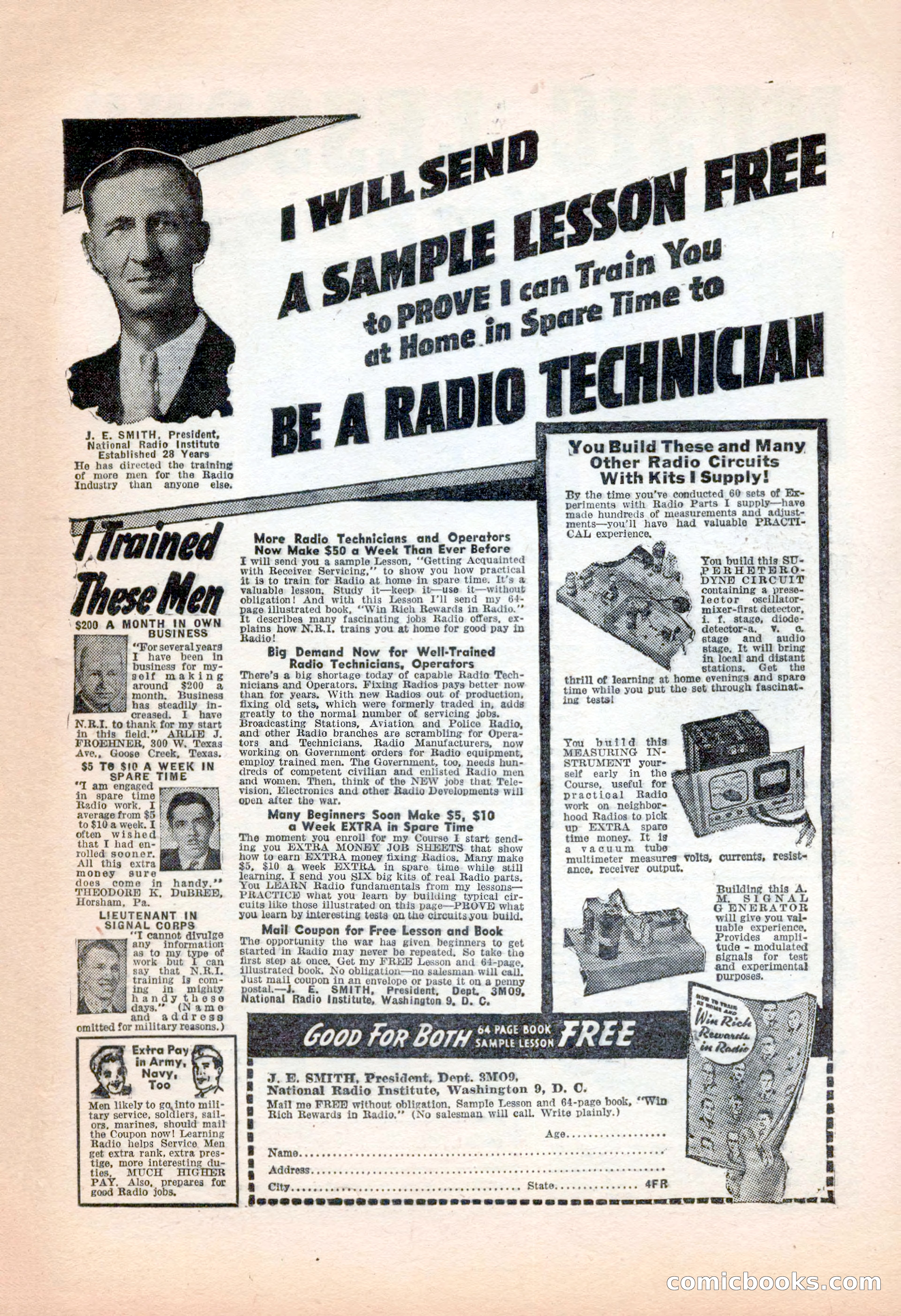 Popular Love, November 1943 — page 5 of 100