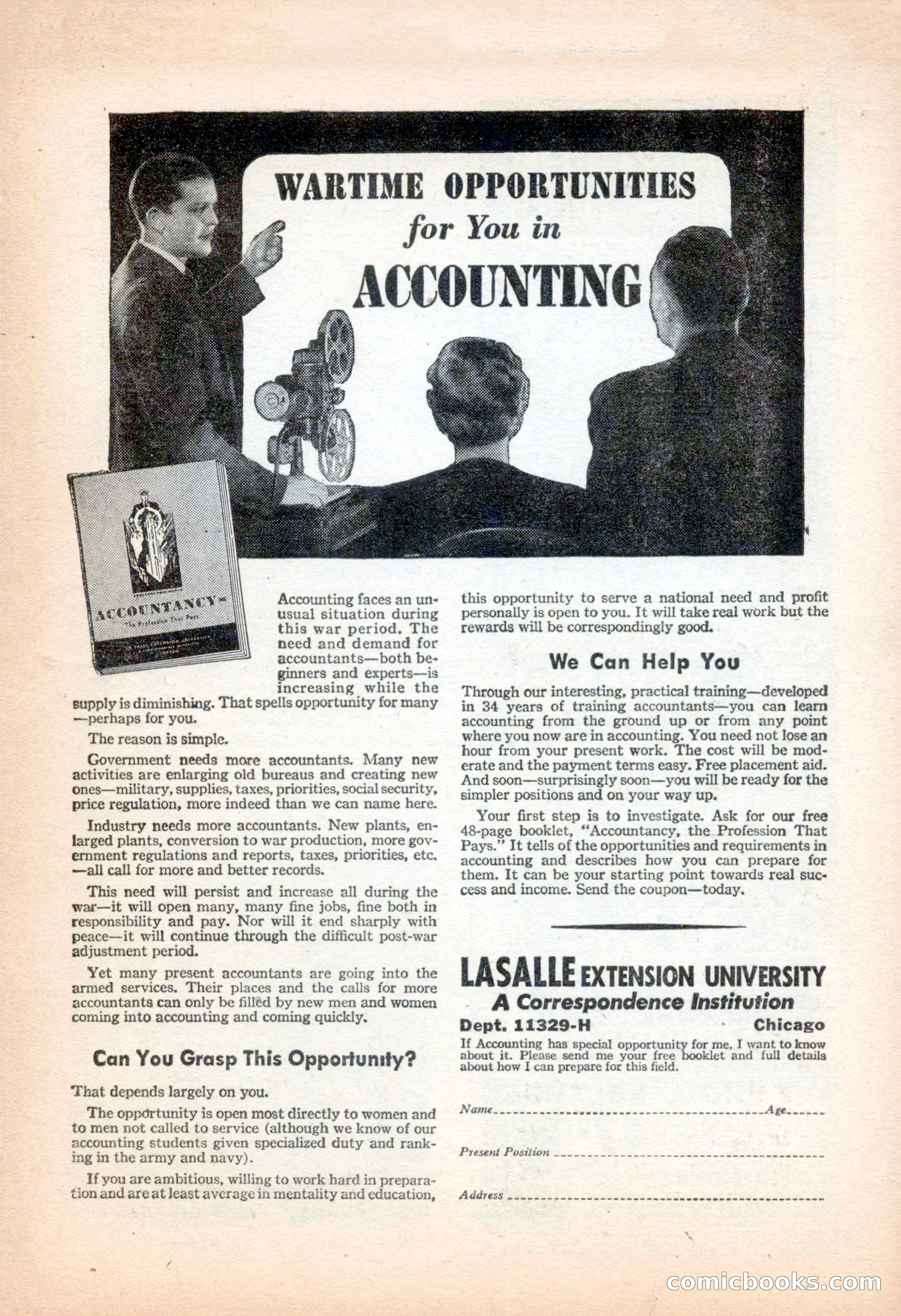 Popular Love, November 1943 — page 11 of 100