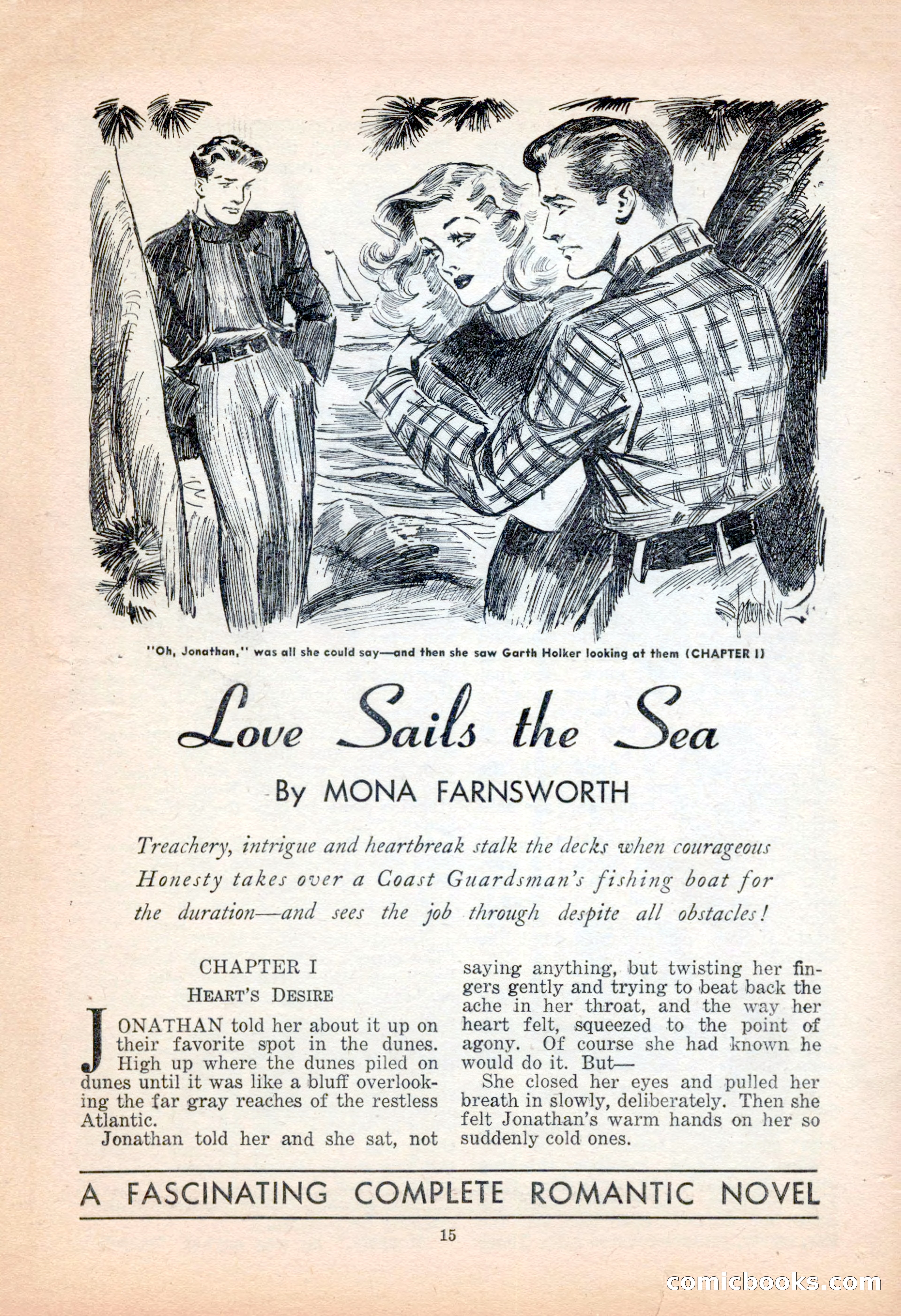 Popular Love, November 1943 — page 15 of 100
