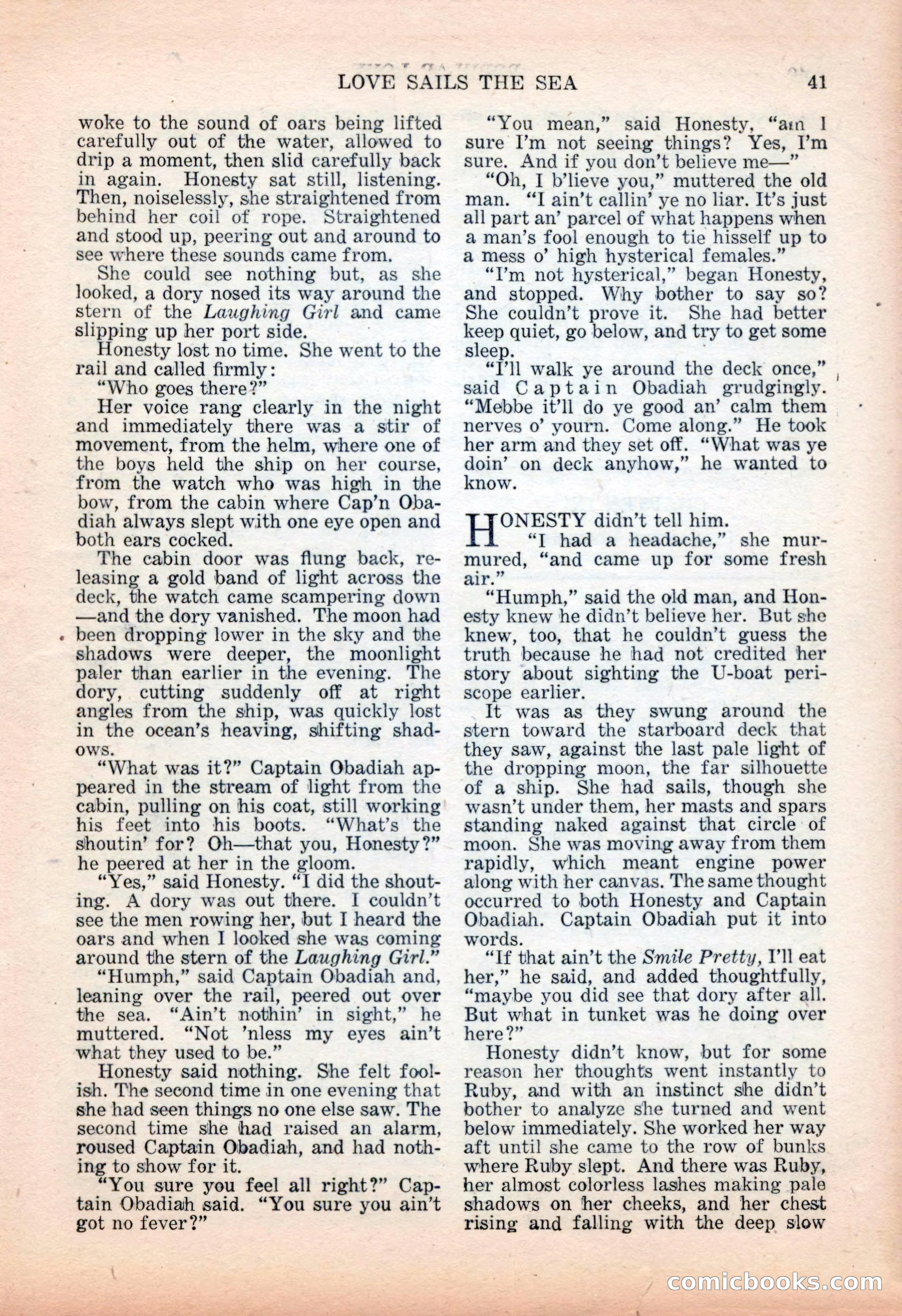 Popular Love, November 1943 — page 41 of 100