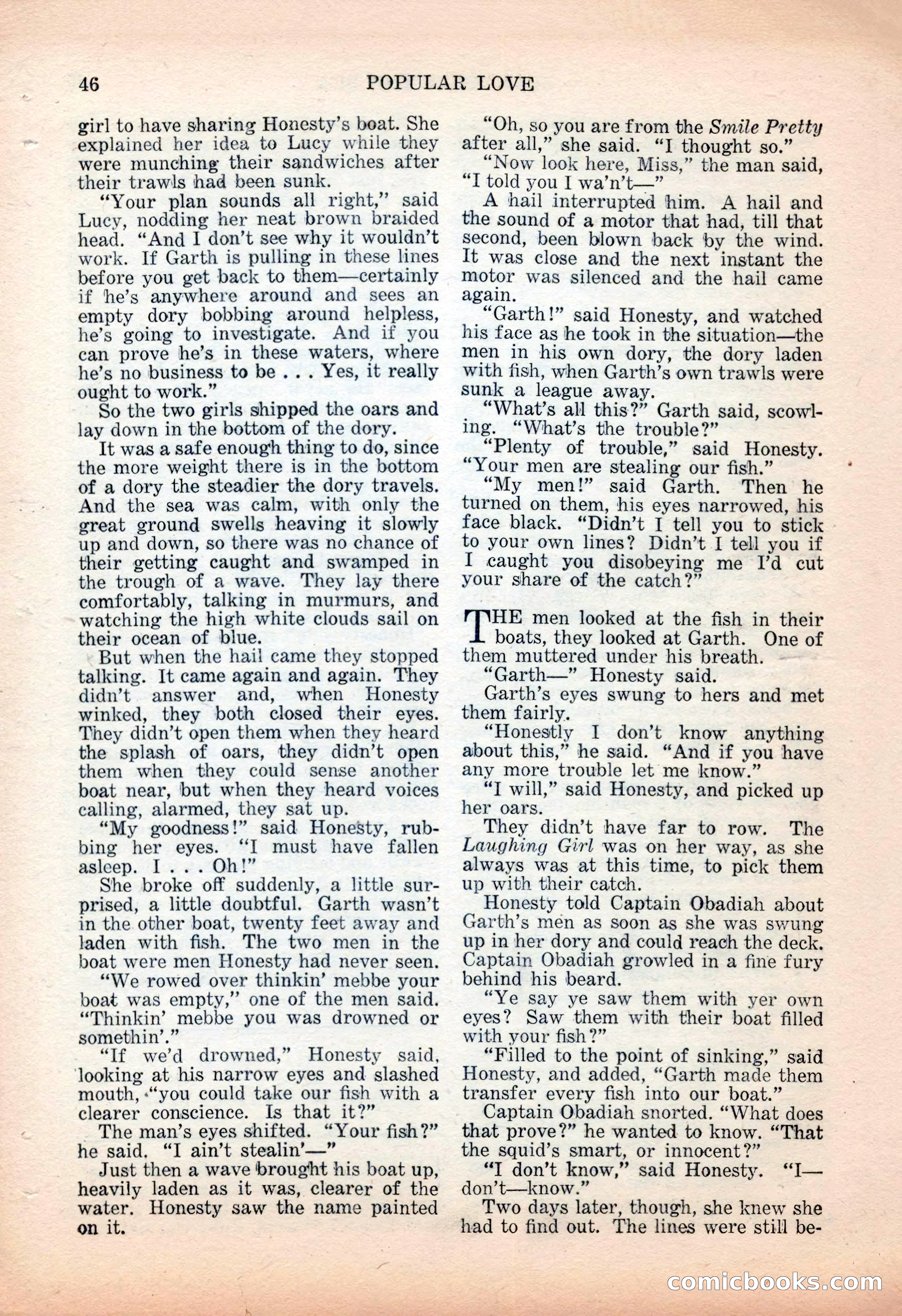 Popular Love, November 1943 — page 46 of 100