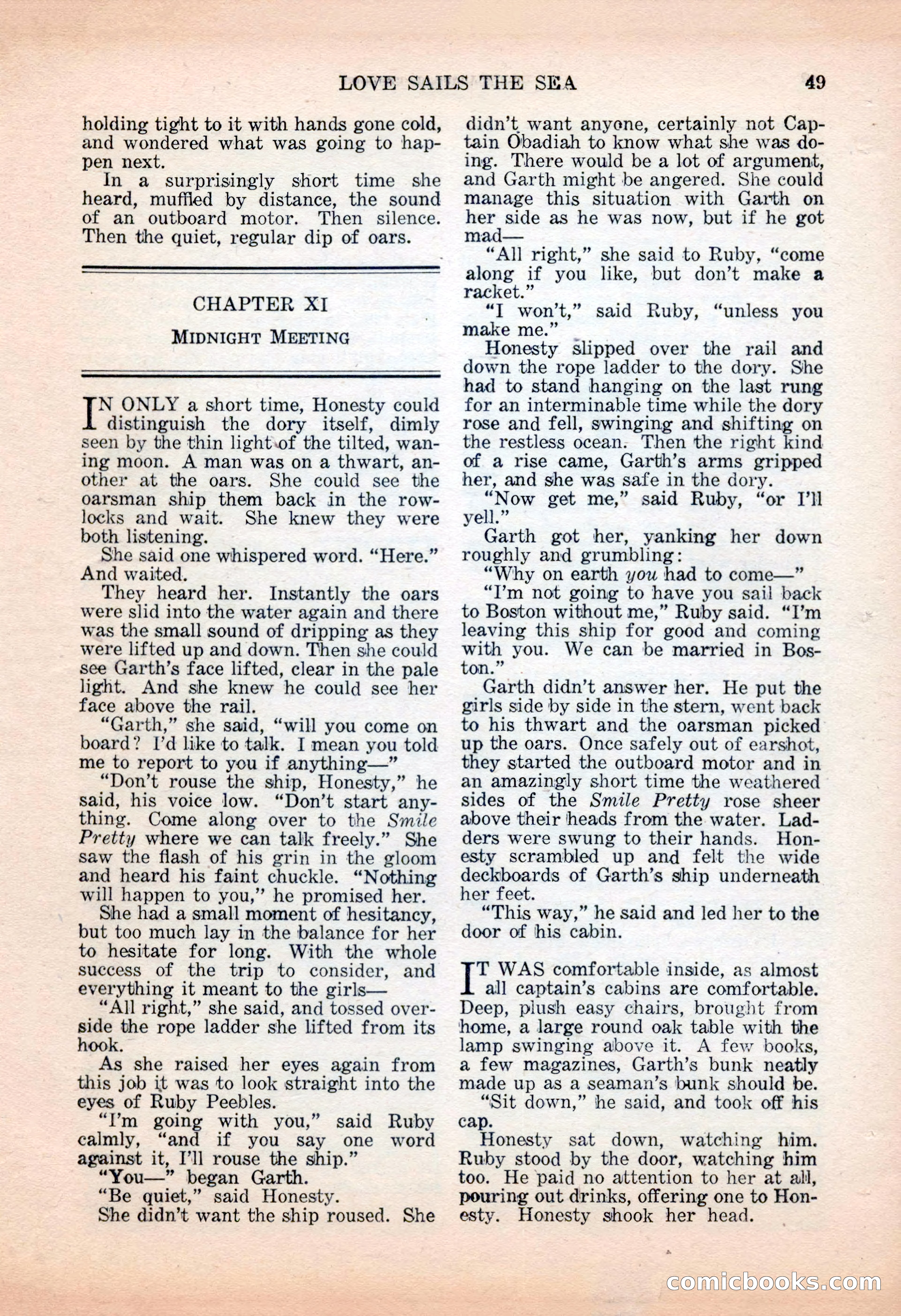 Popular Love, November 1943 — page 49 of 100