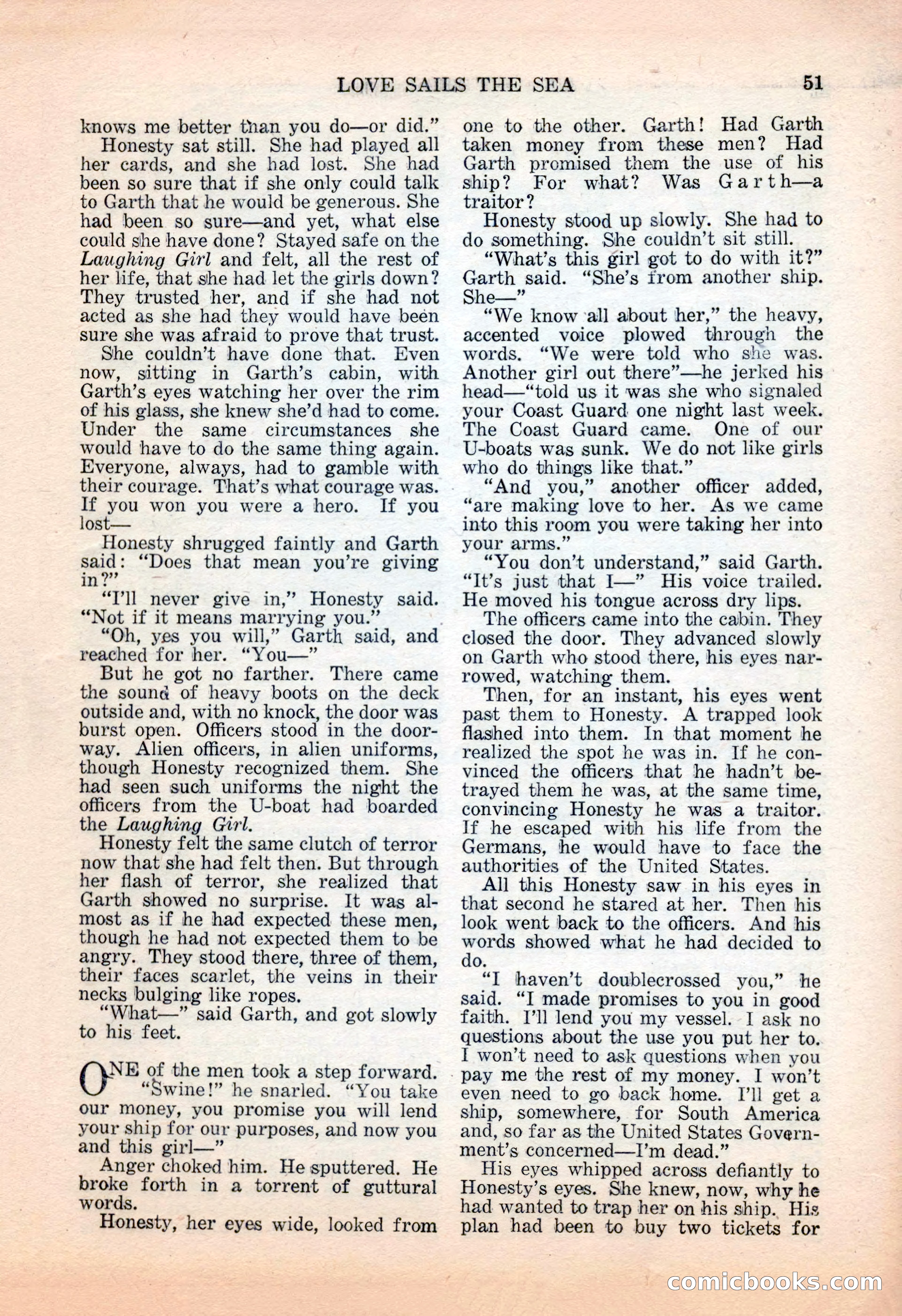 Popular Love, November 1943 — page 51 of 100