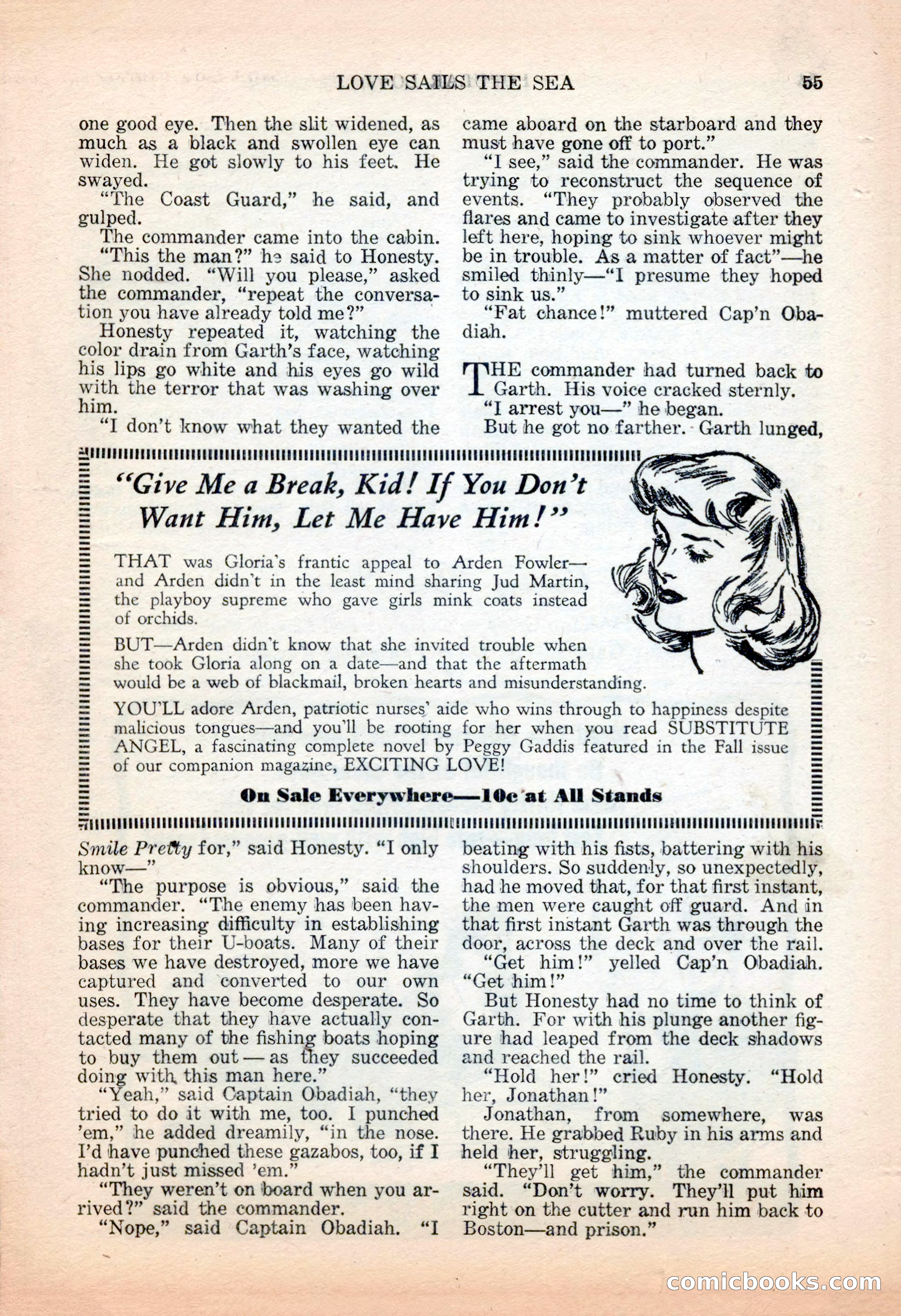 Popular Love, November 1943 — page 55 of 100