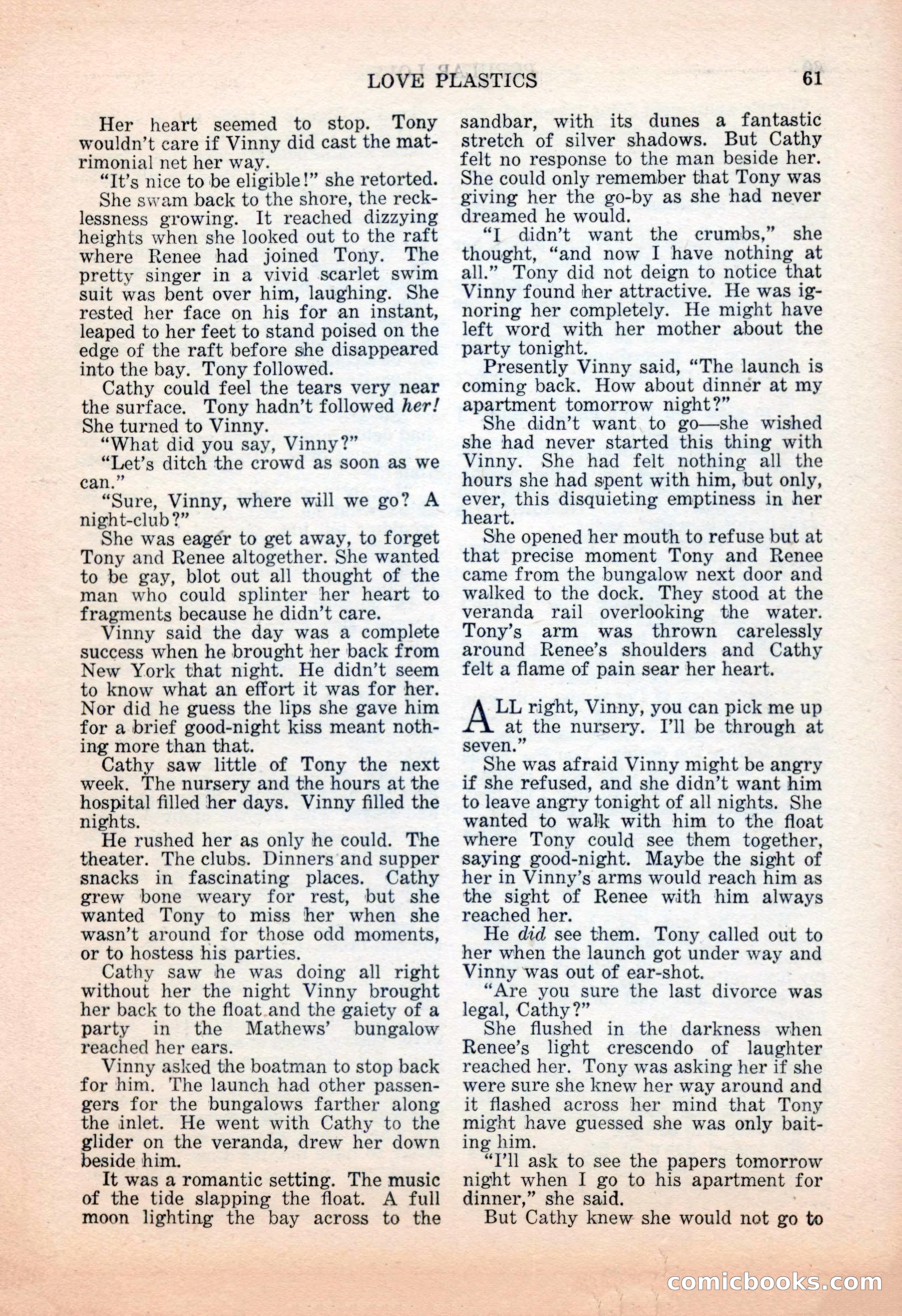 Popular Love, November 1943 — page 61 of 100