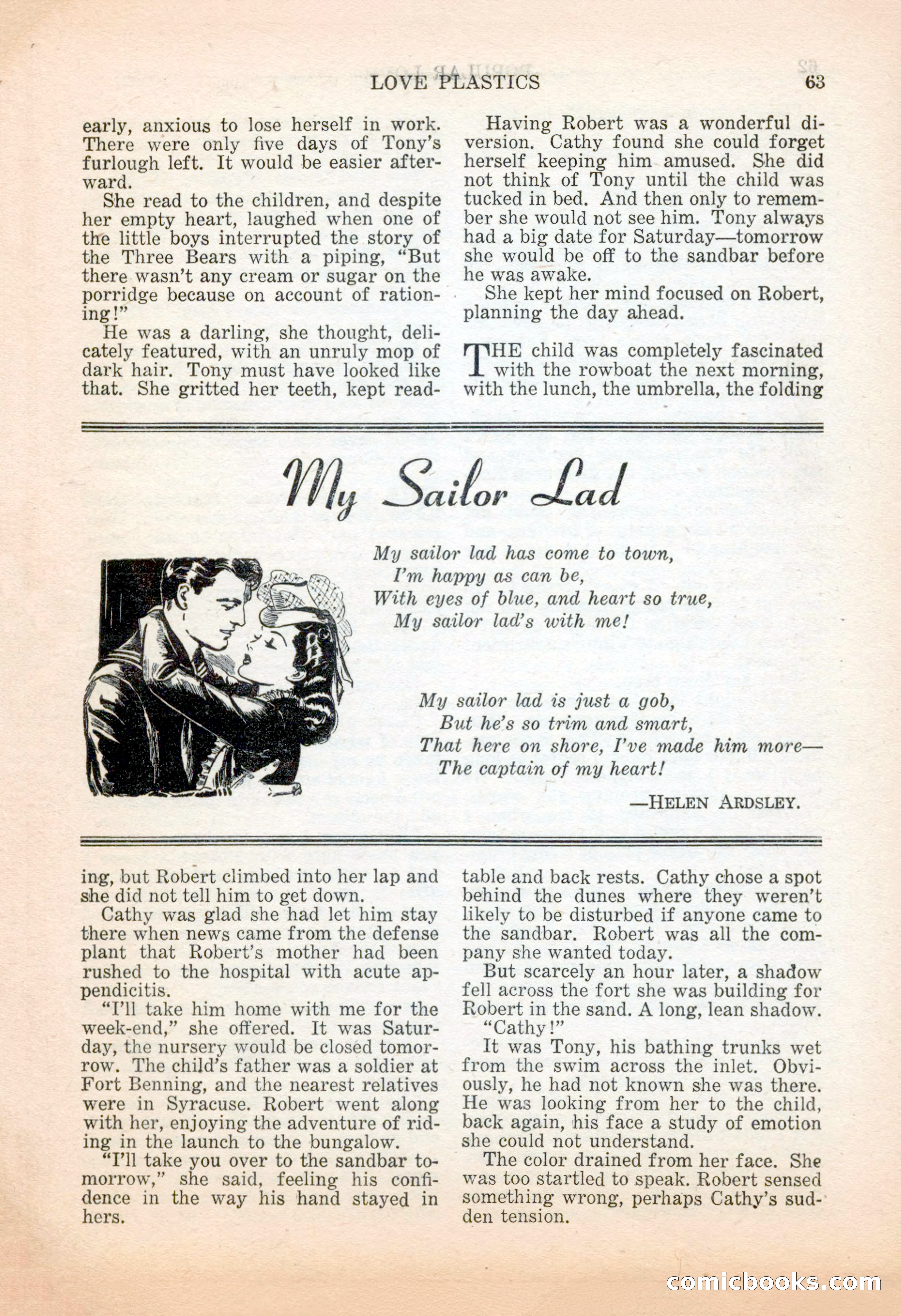 Popular Love, November 1943 — page 63 of 100