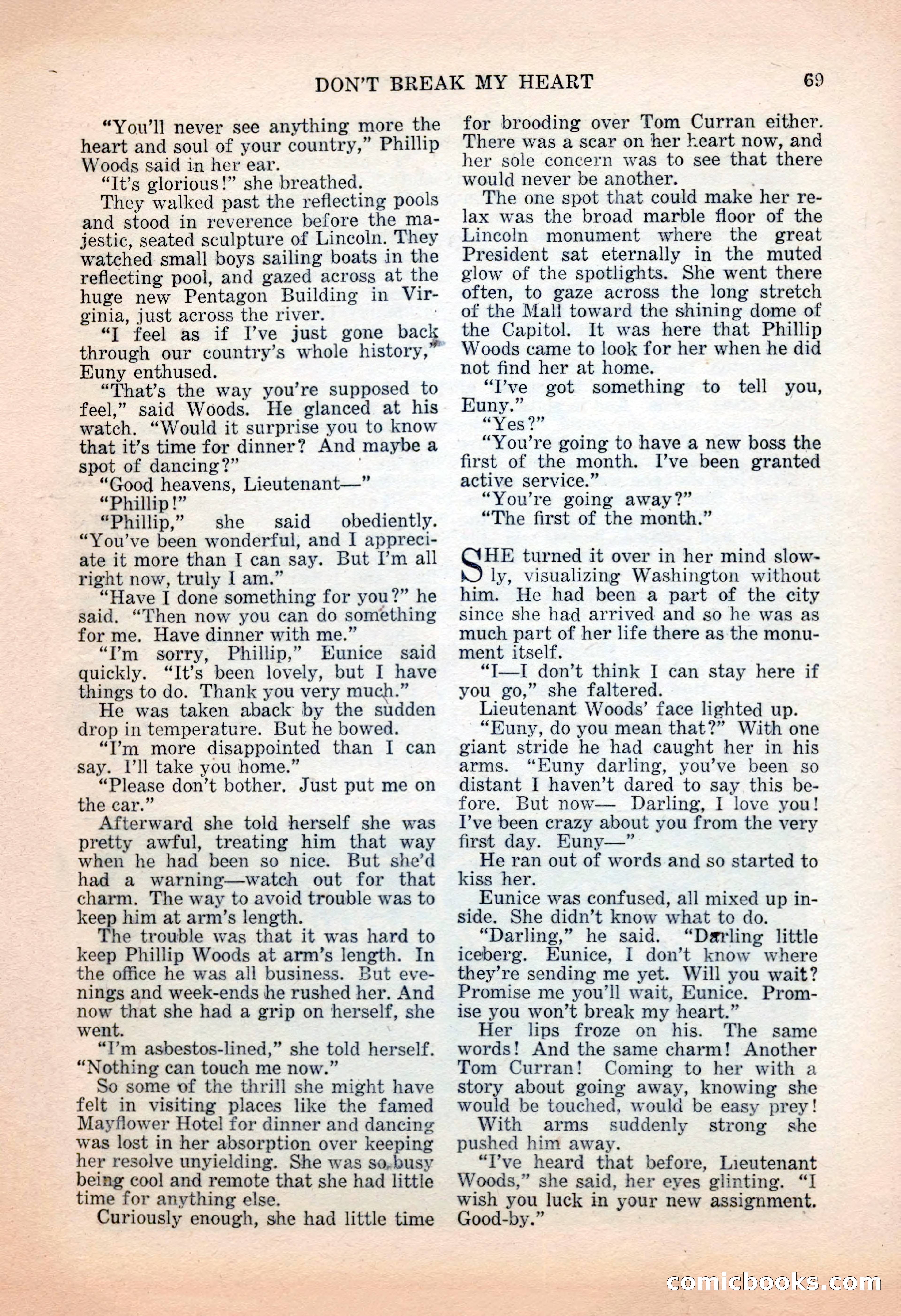 Popular Love, November 1943 — page 69 of 100
